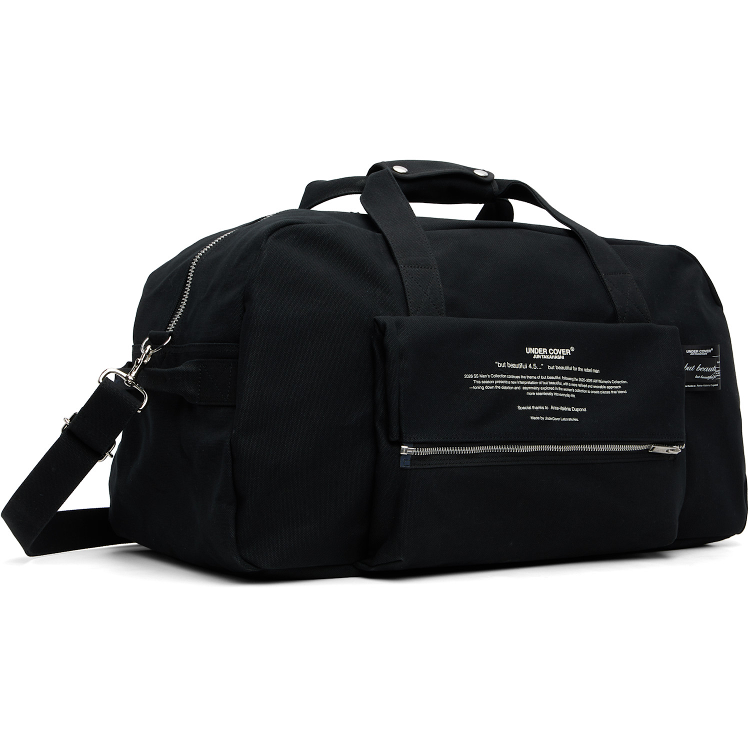  Undercover Black Uc1f4b04 Duffle Bag 
