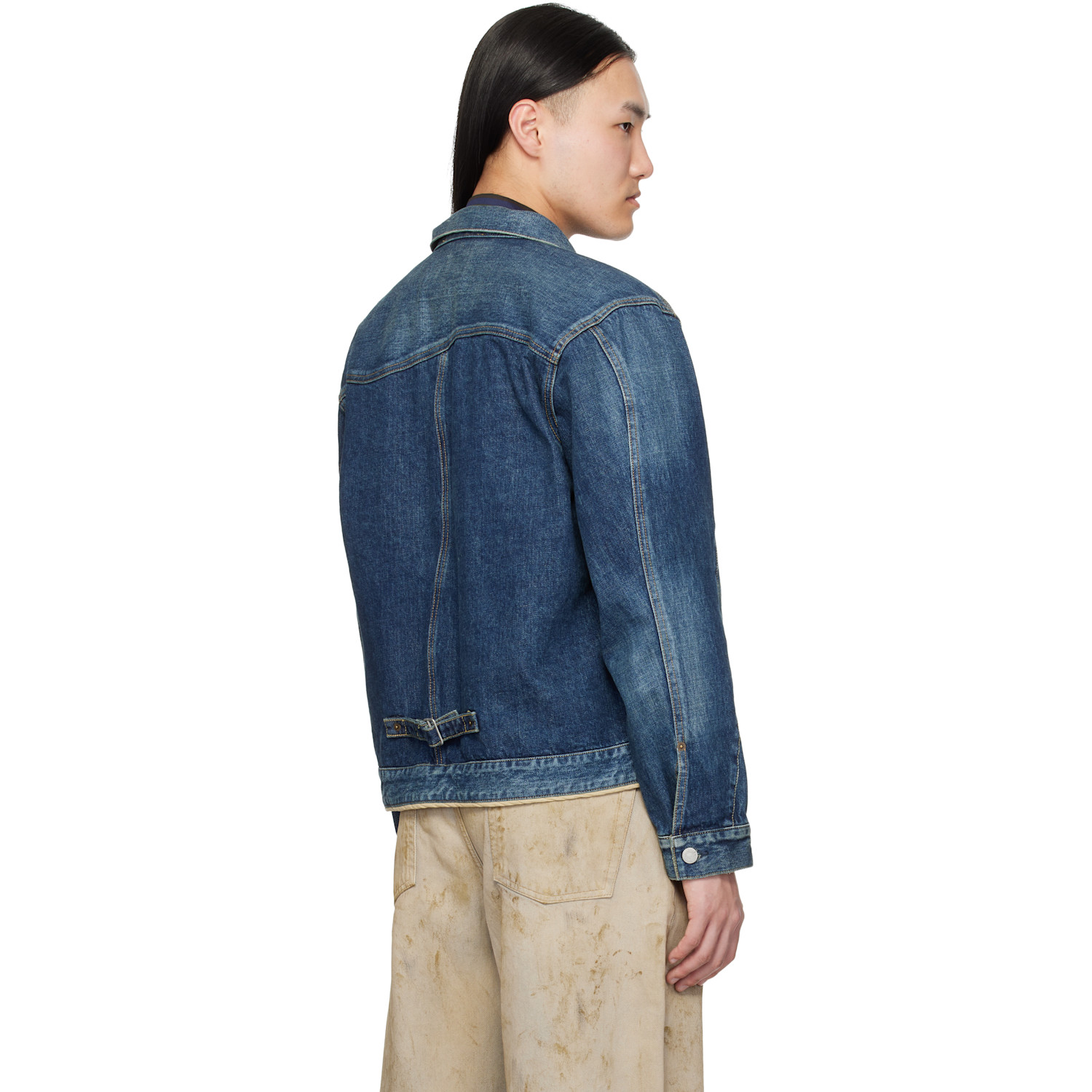  Undercover Navy Uc1f4204-1 Denim Jacket 