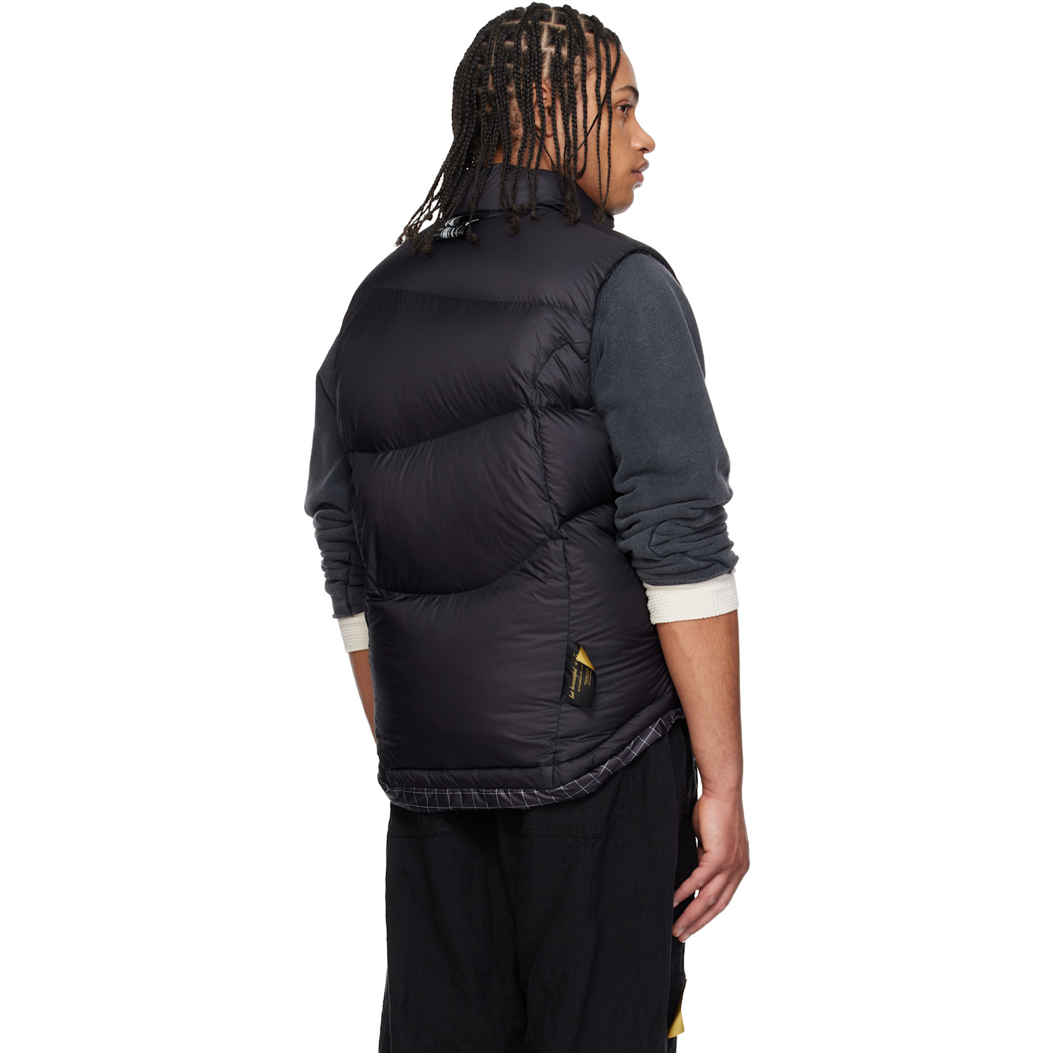  Undercover Black Uc1f4002 Down Vest 