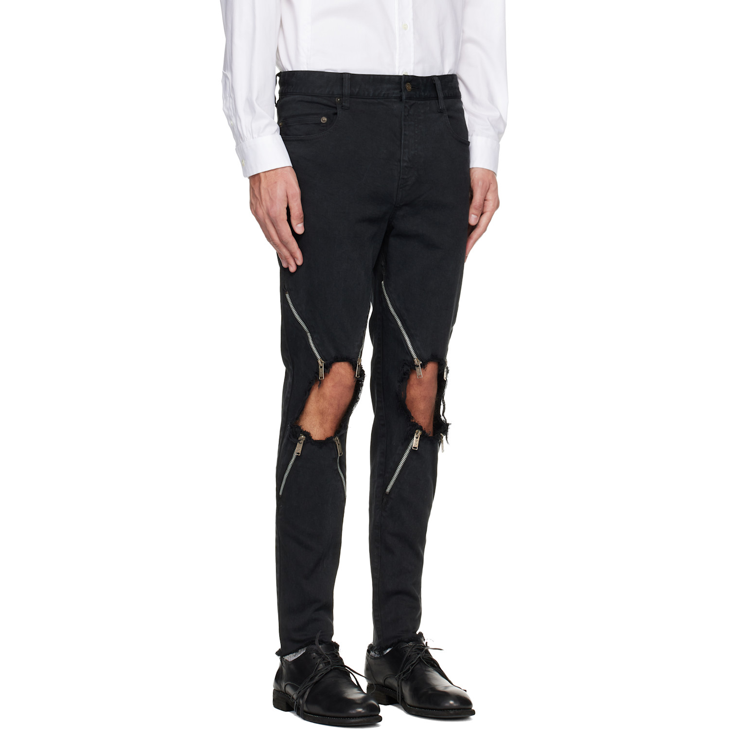  Undercover Black Uc1e4515-2 Jeans 