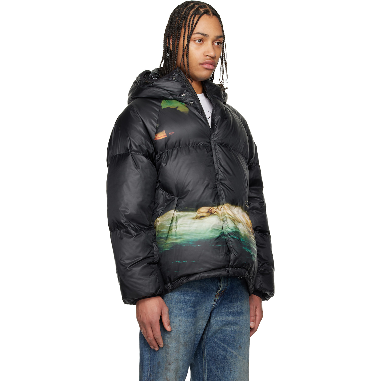  Undercover Ssense Exclusive Black Uc2e9204 Down Jacket 