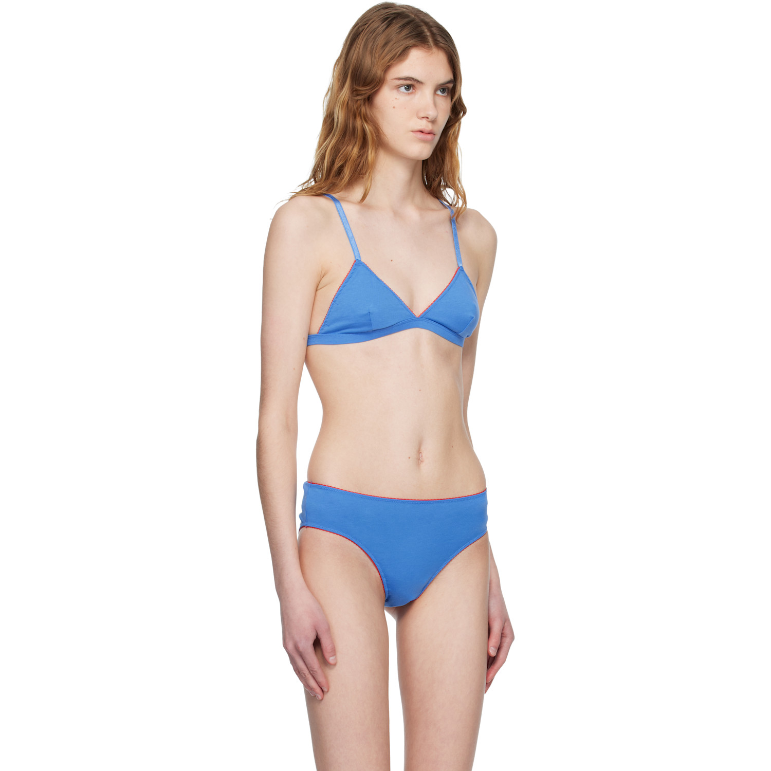  Bellini Bikini Two-pack Blue Halo Bralettes 