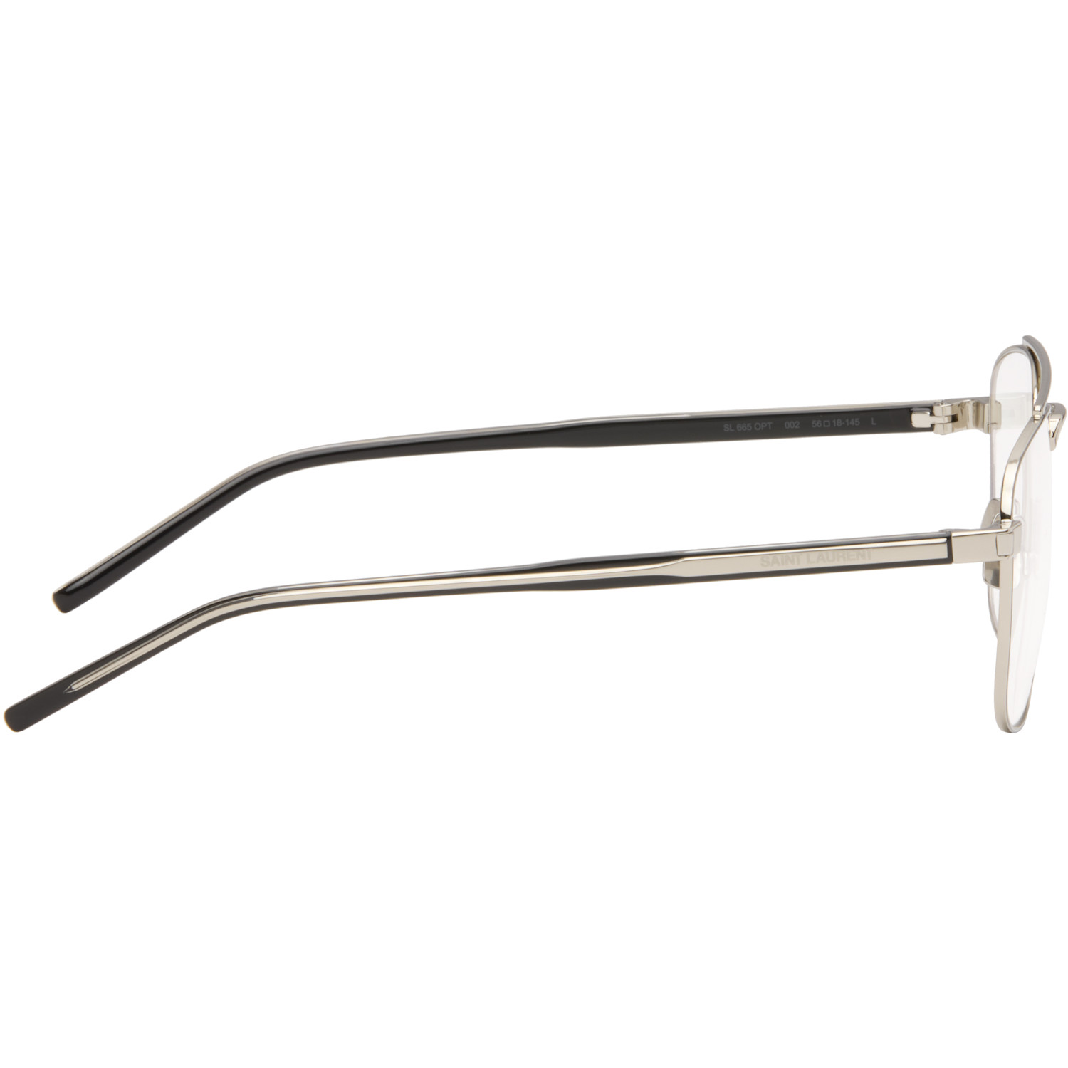 Saint Laurent Silver Sl 665 Glasses 