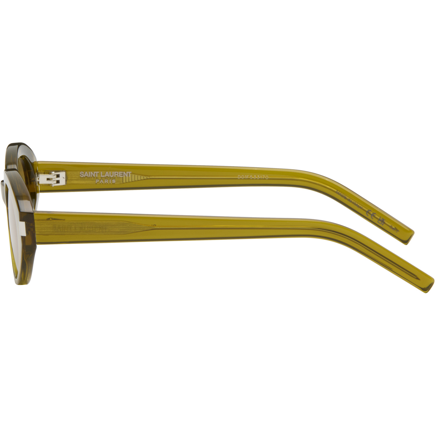  Saint Laurent Green Sl 567 Sunglasses 
