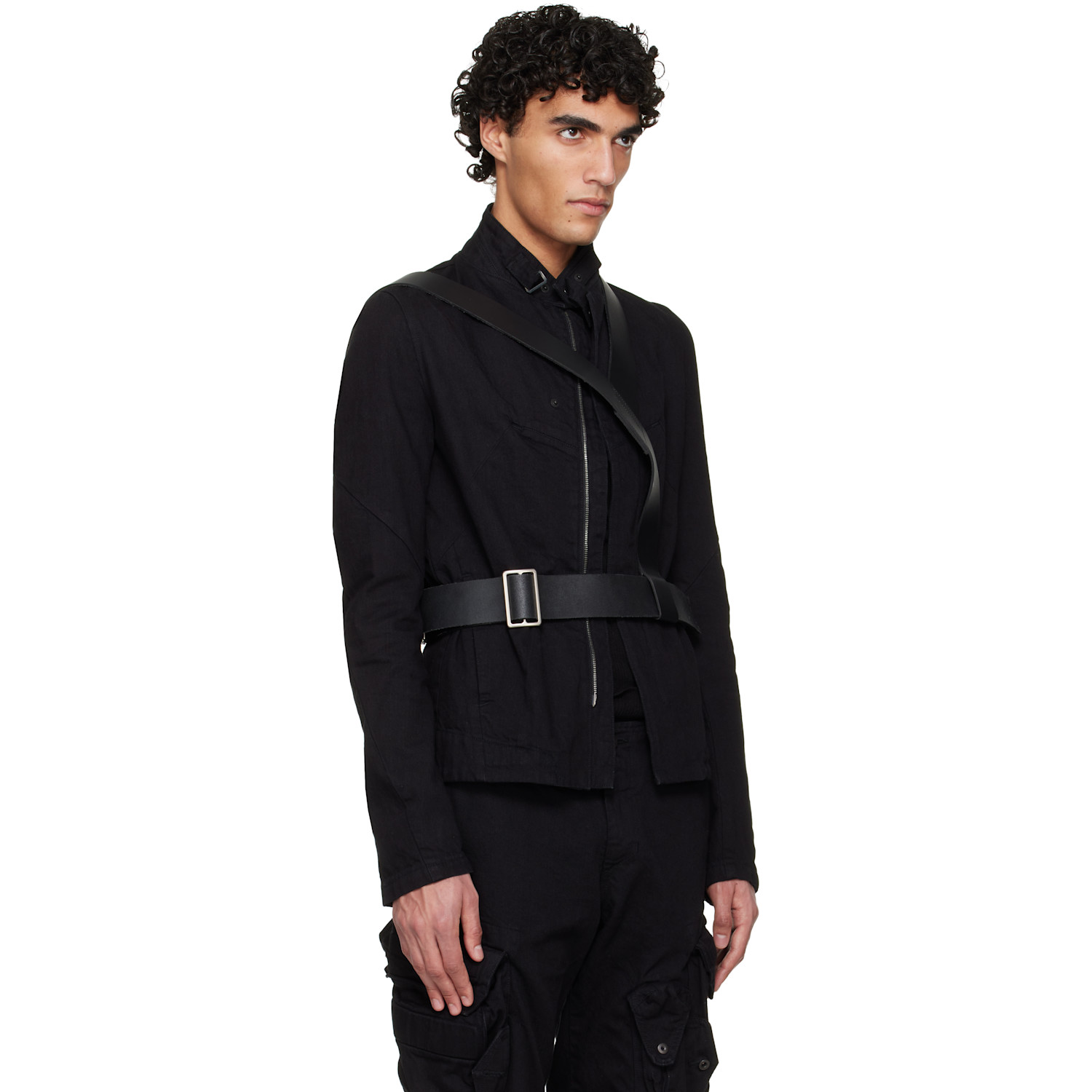  Julius Black Dimensional Body Backpack 