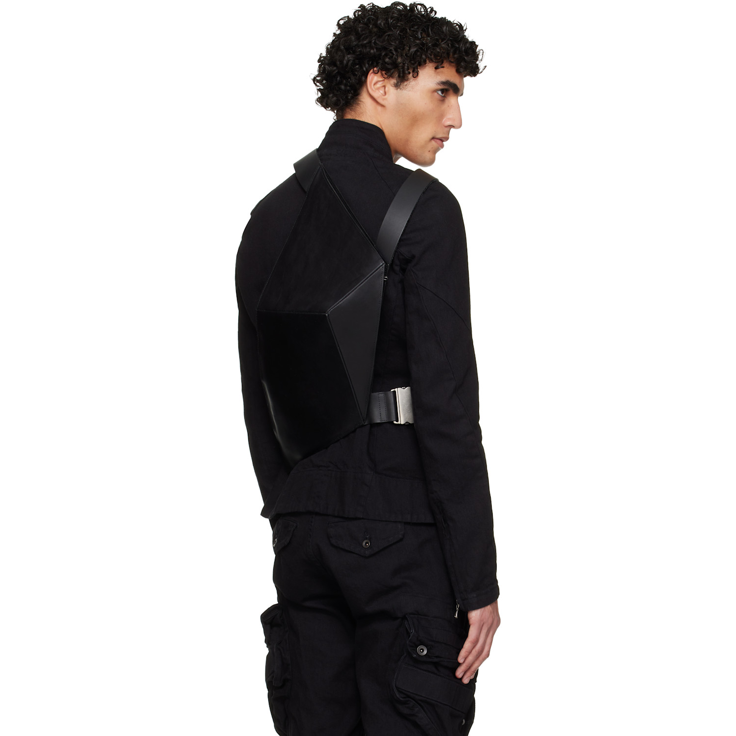  Julius Black Dimensional Body Backpack 