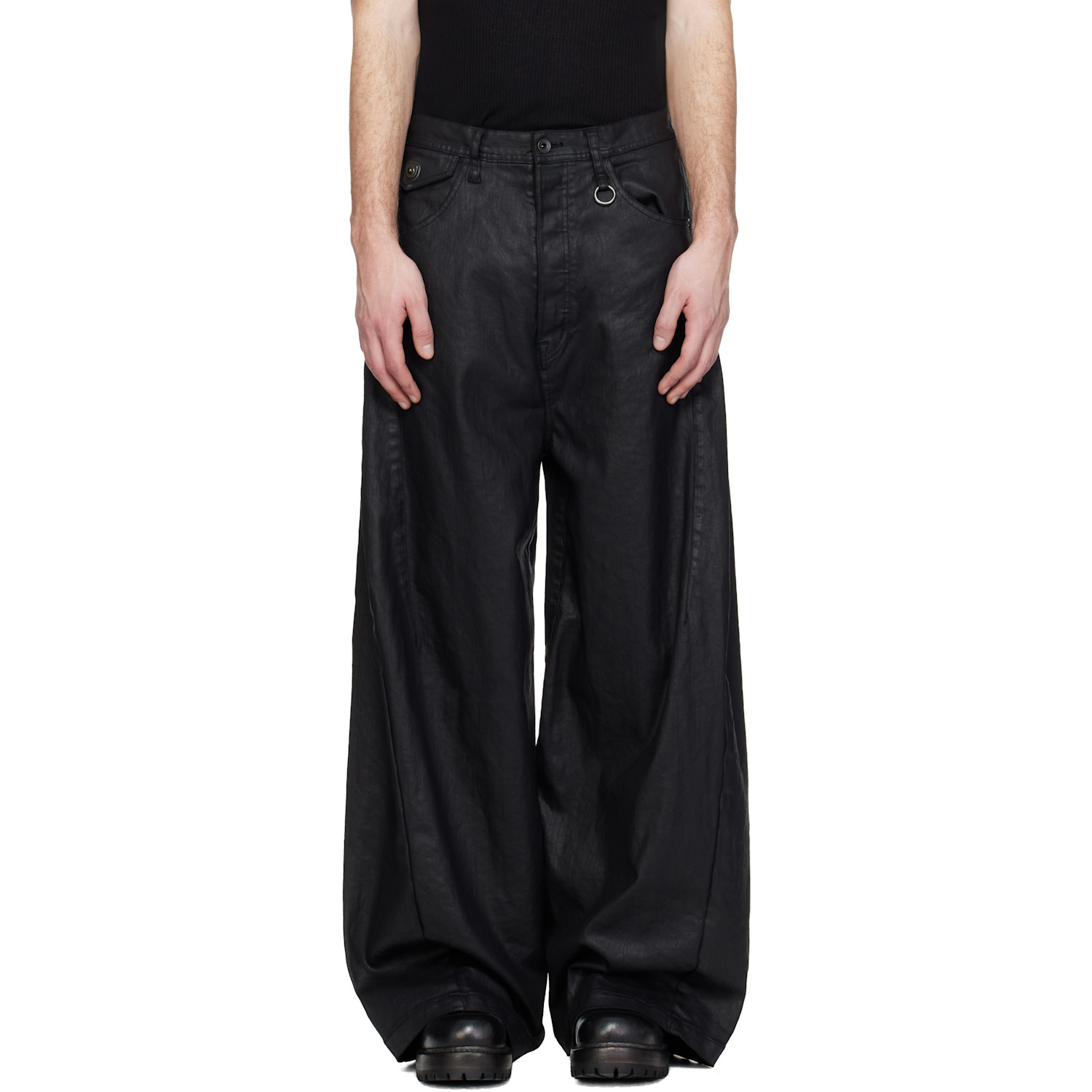 Julius Black Dk Wide Jeans