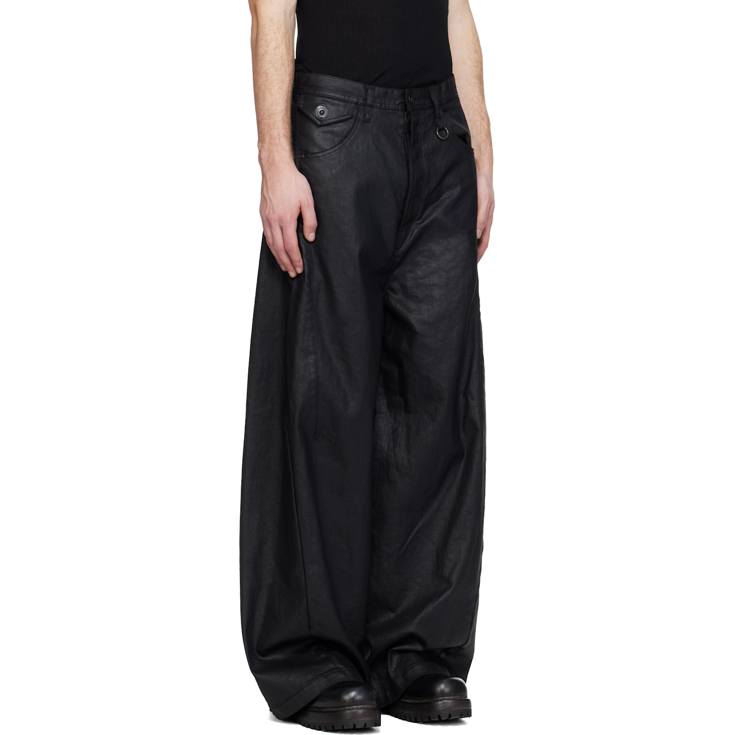  Julius Black Dk Wide Jeans 
