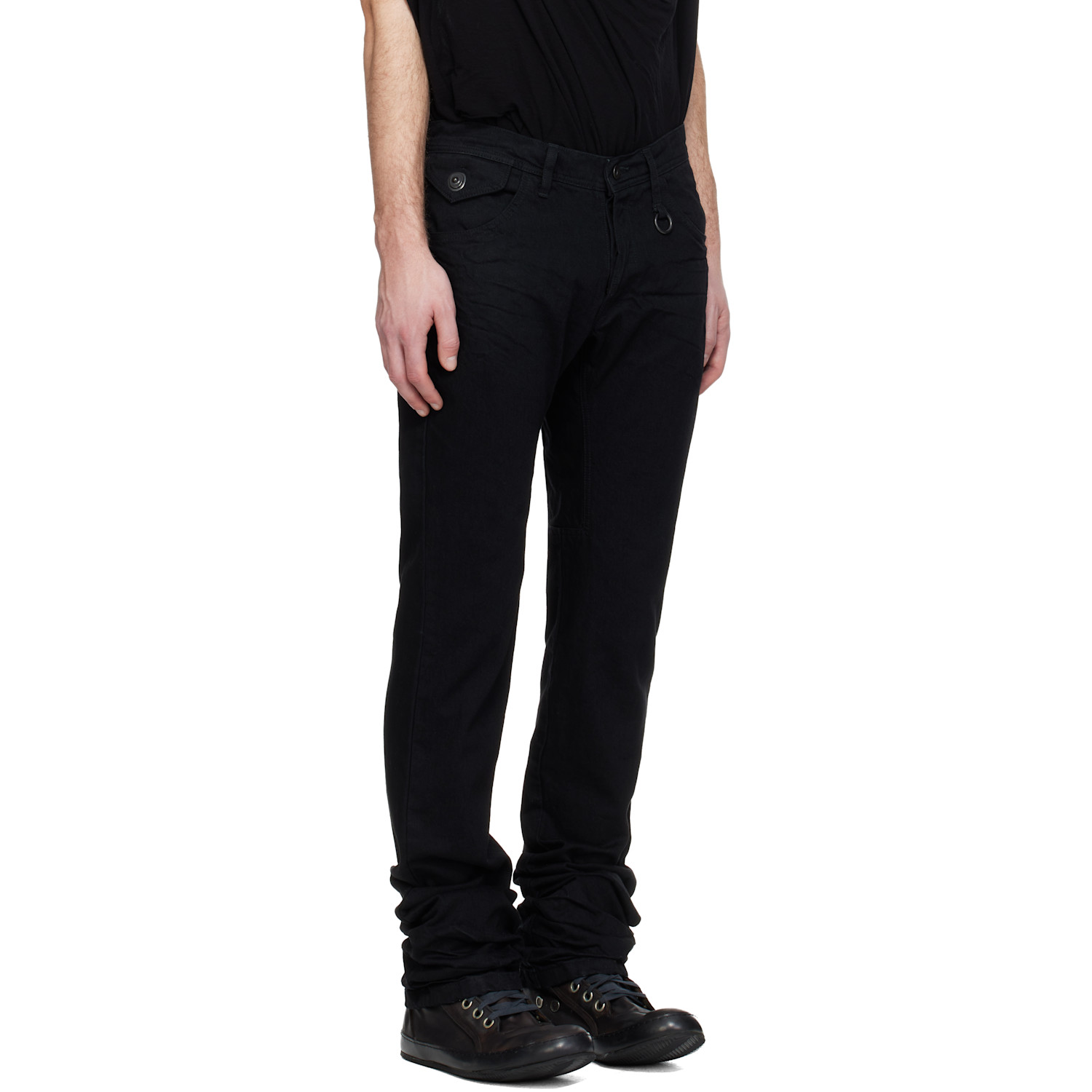  Julius Black Gusset Jeans 