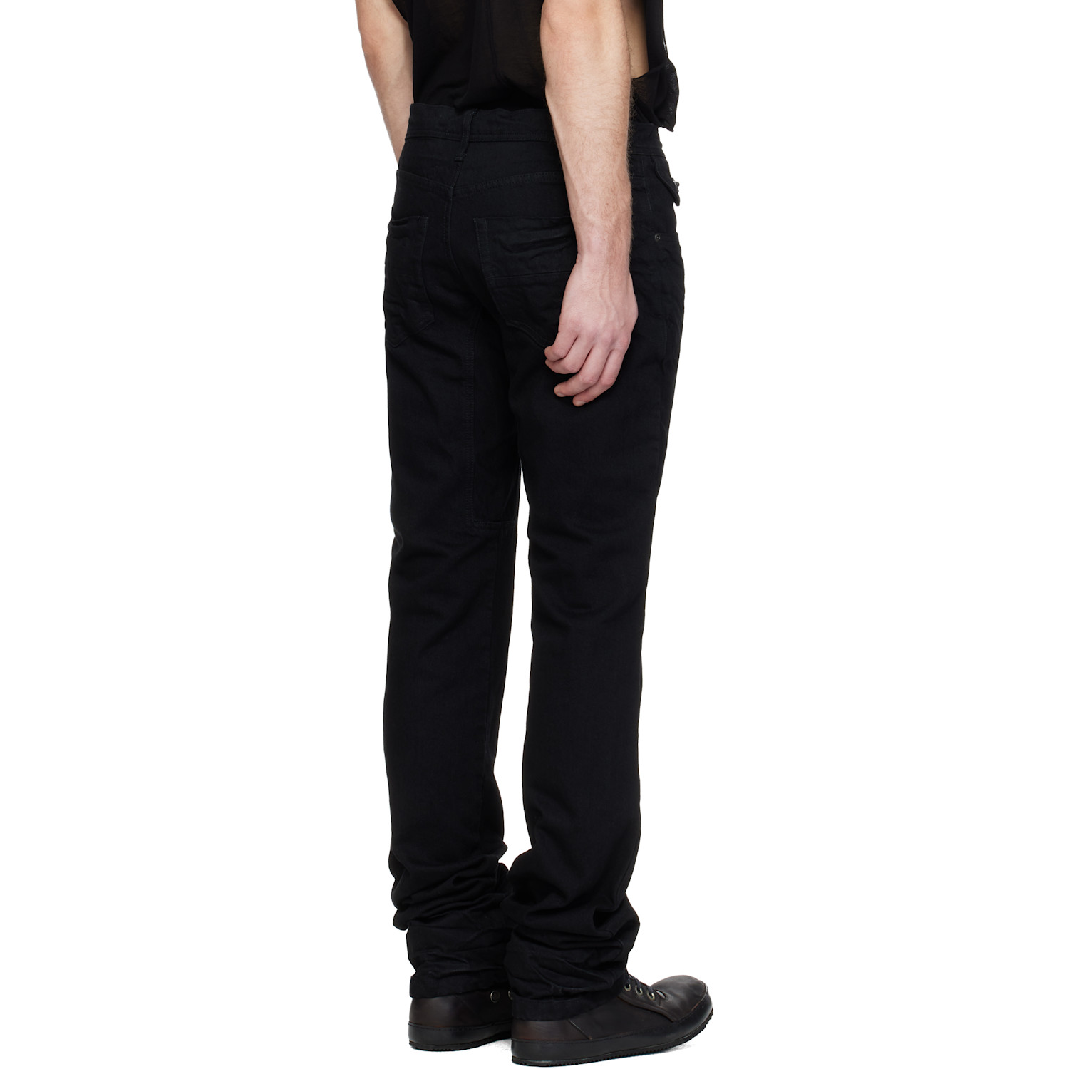 Julius Black Gusset Jeans 
