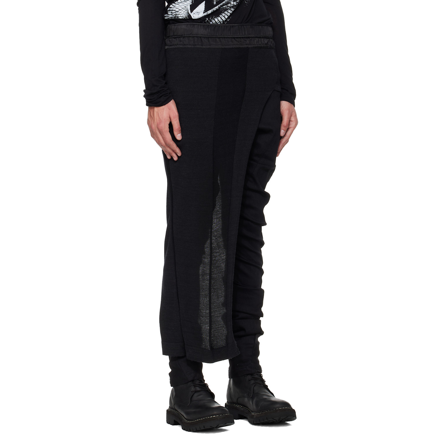  Julius Black Dimensional Skirt 