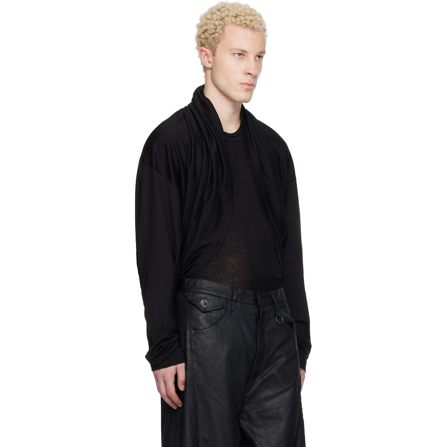  Julius Black Bolero Cardigan 