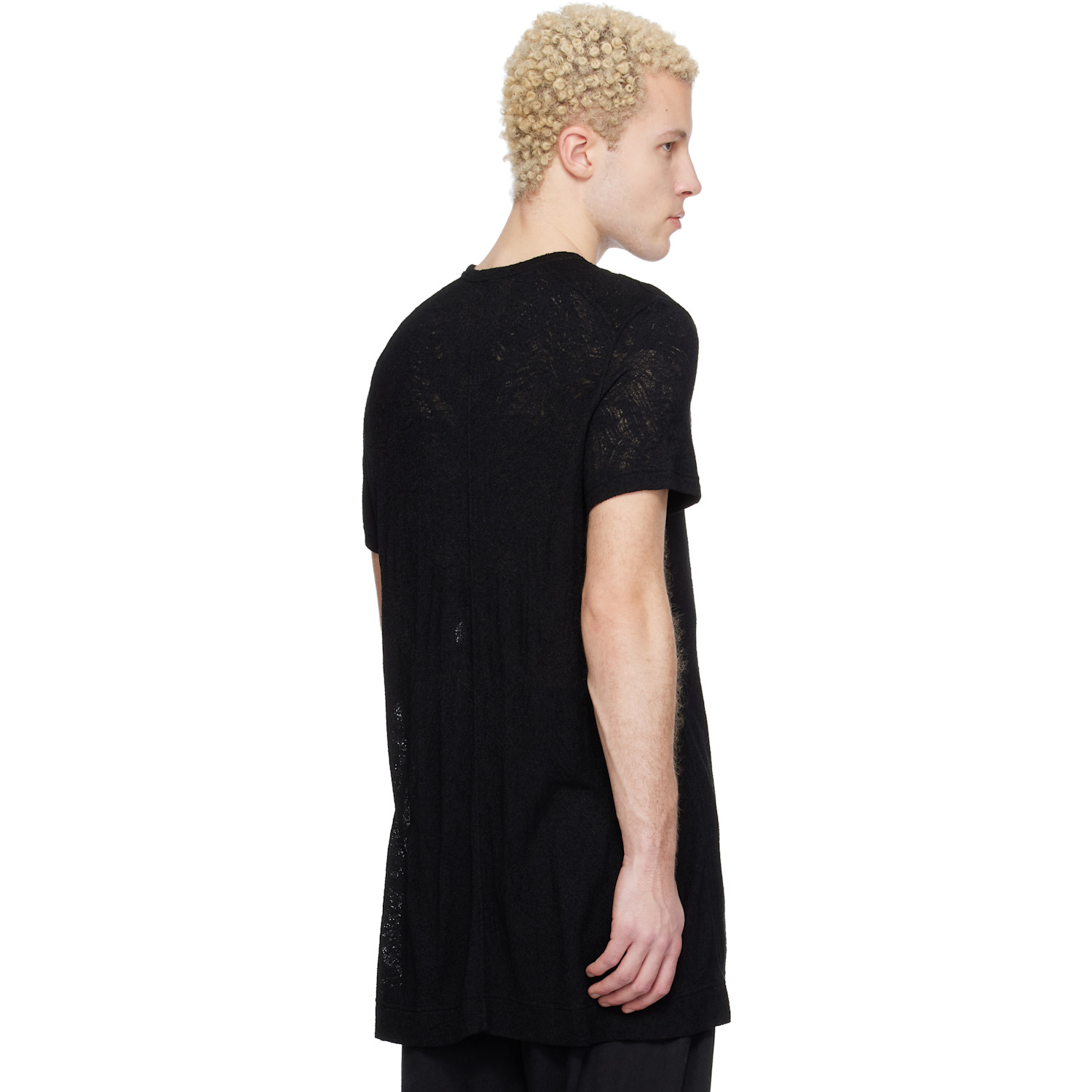  Julius Black Flare T-shirt 