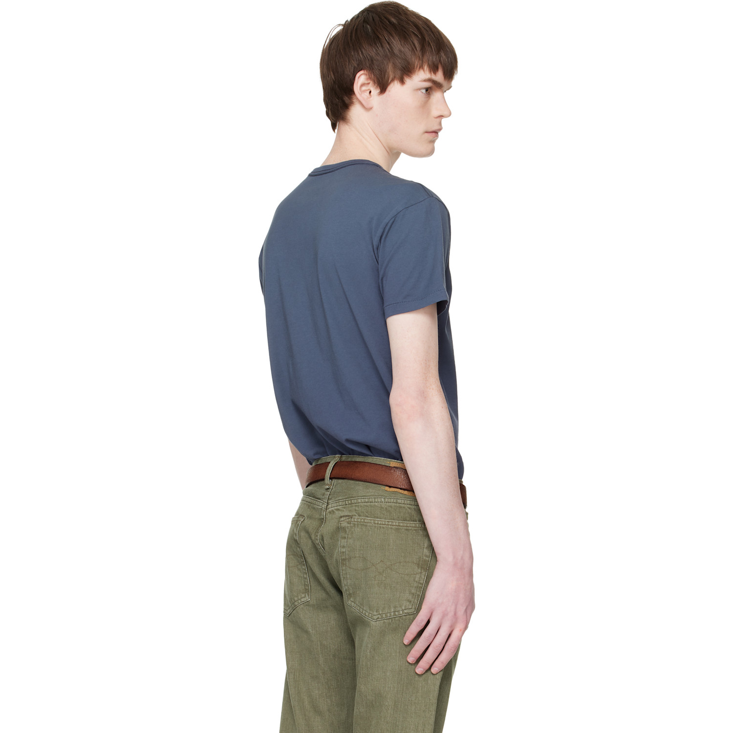  Rrl Blue Ranch Logo T-shirt 