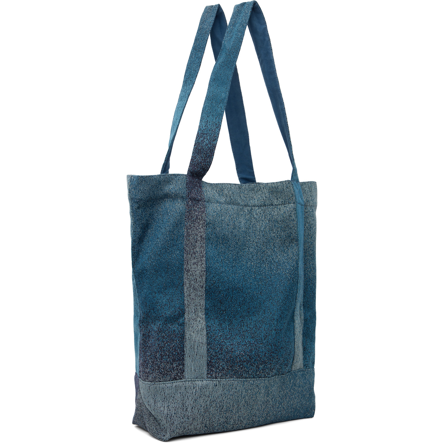  Sanderlak Ssense Exclusive Blue Maharam Edition Jacquard Tote 