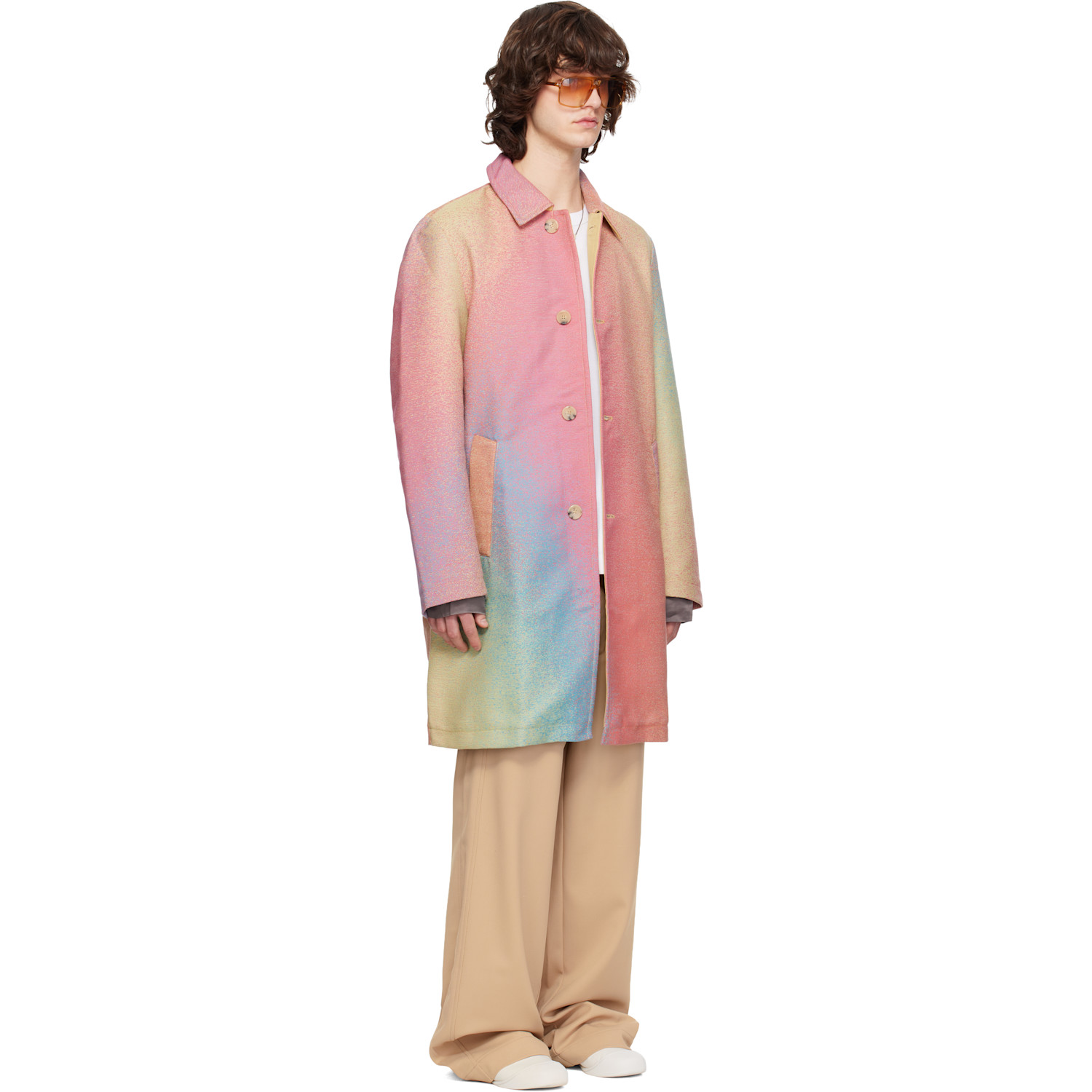 Sanderlak Multicolor Maharam Edition Coat 