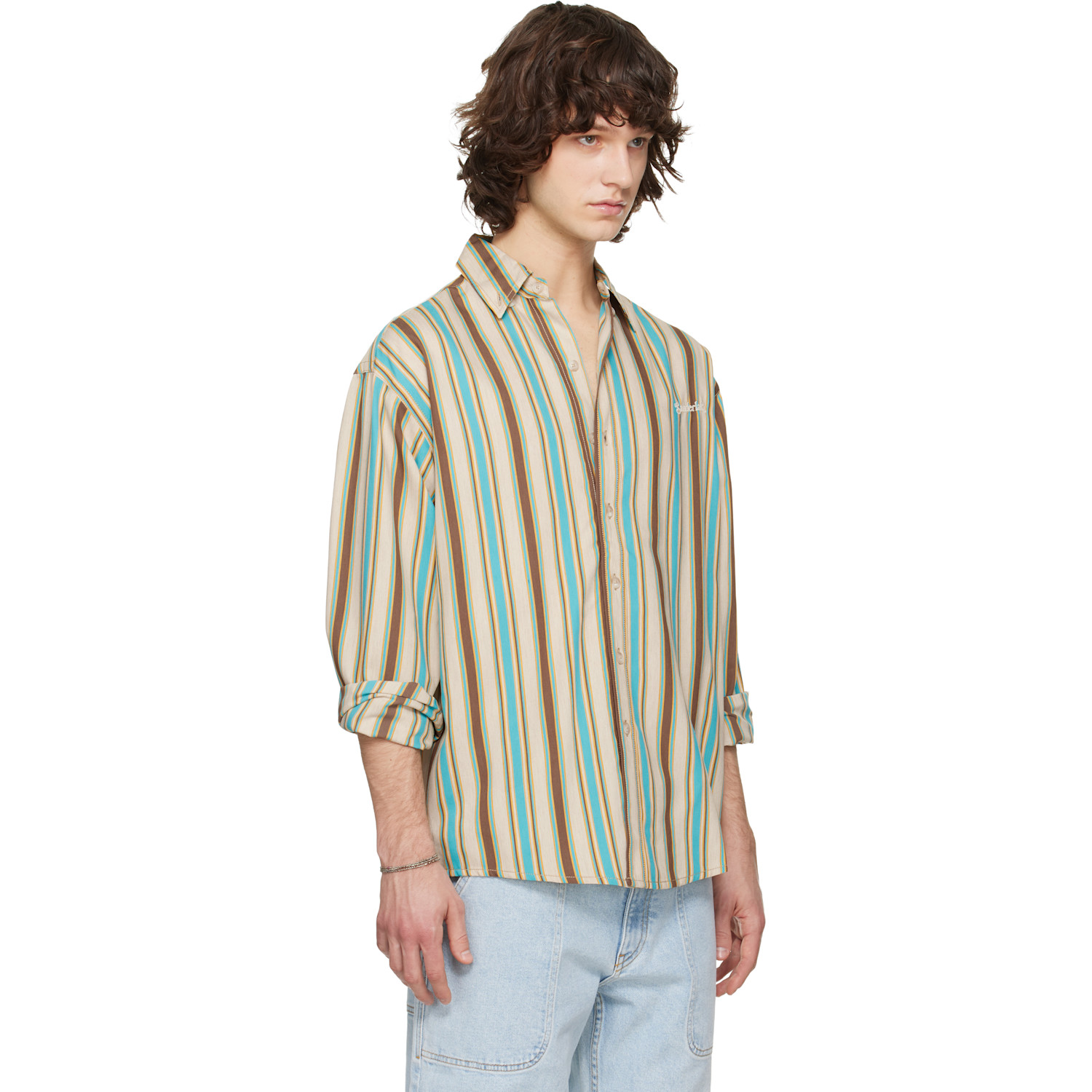  Sanderlak Beige Oversized Shirt 