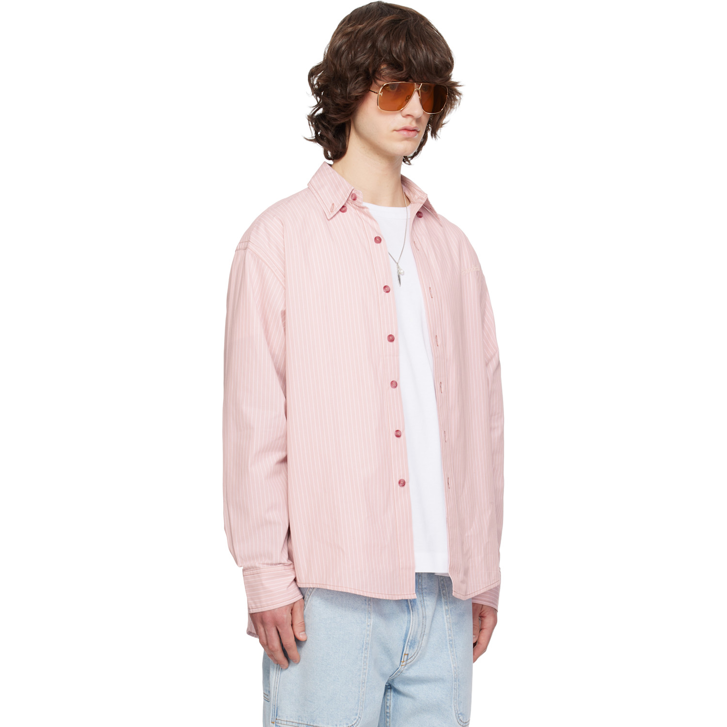  Sanderlak Pink Oversized Shirt 