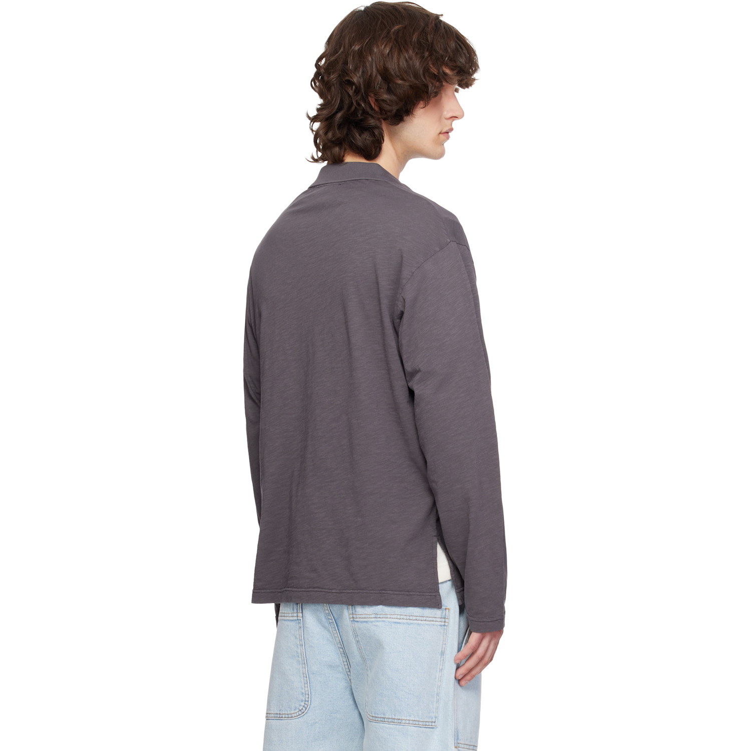  Sanderlak Gray Jersey Polo 