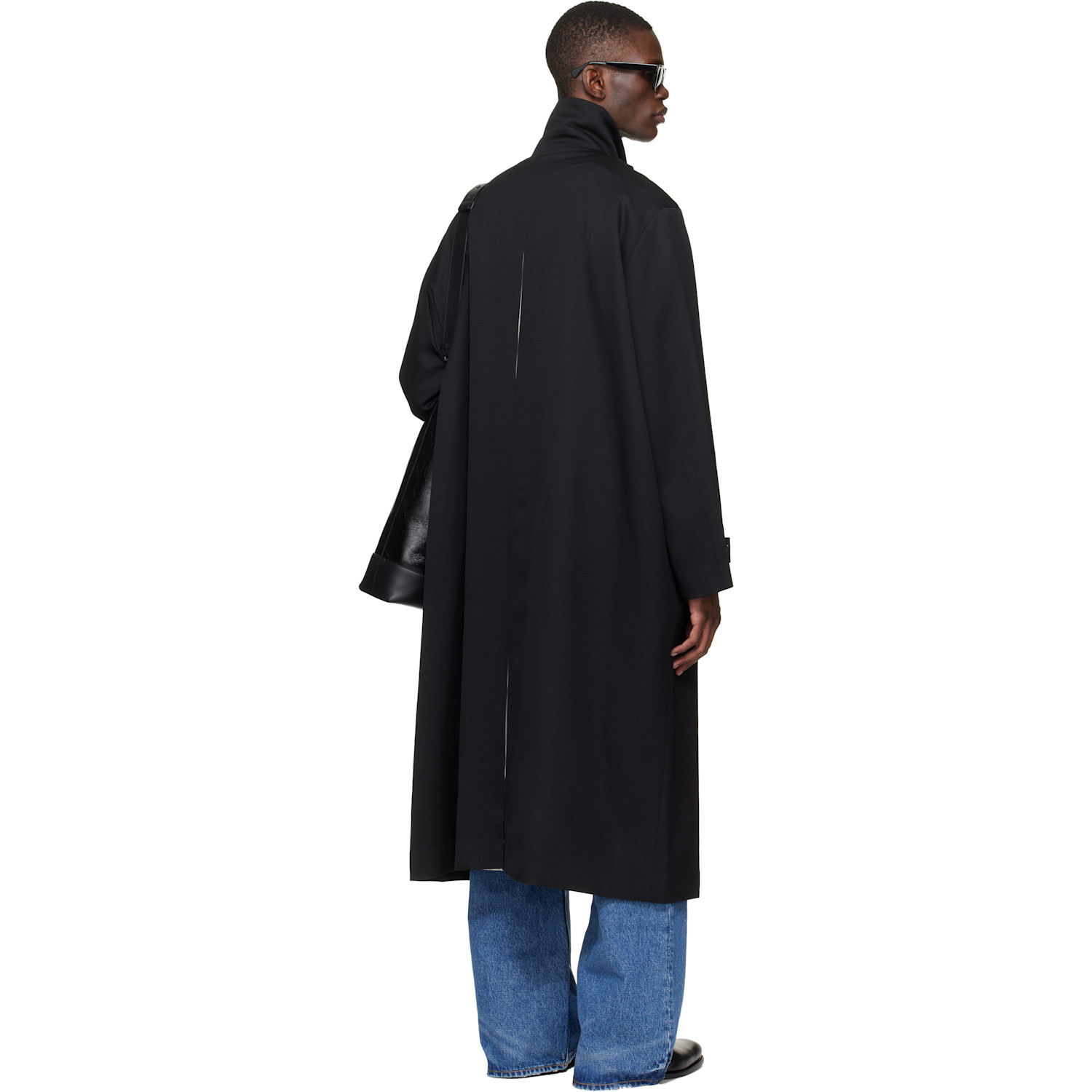  Sire Black Light Tailored Coat 