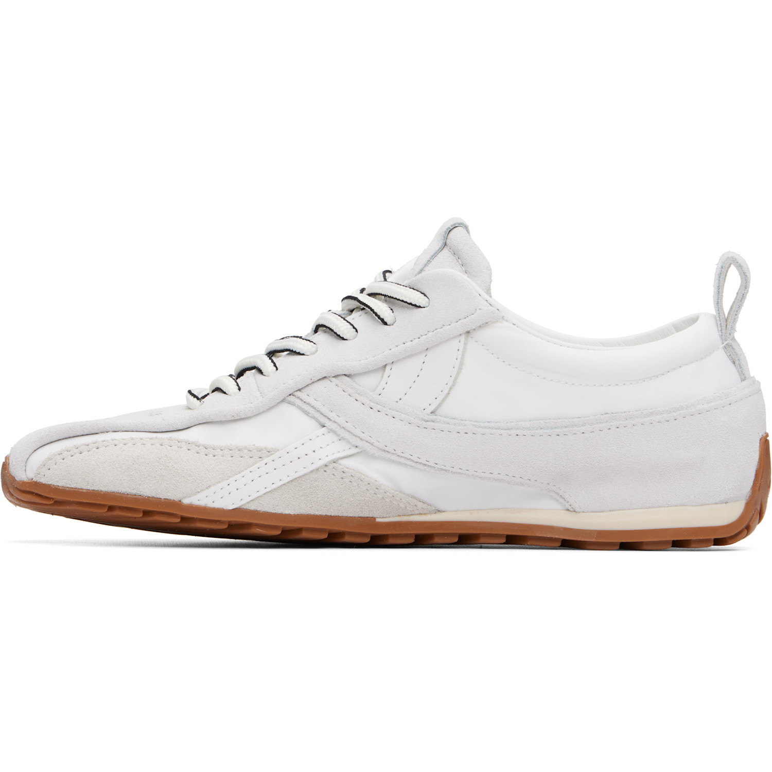  Alohas White Tb.304 Nylon Leather Sneakers 