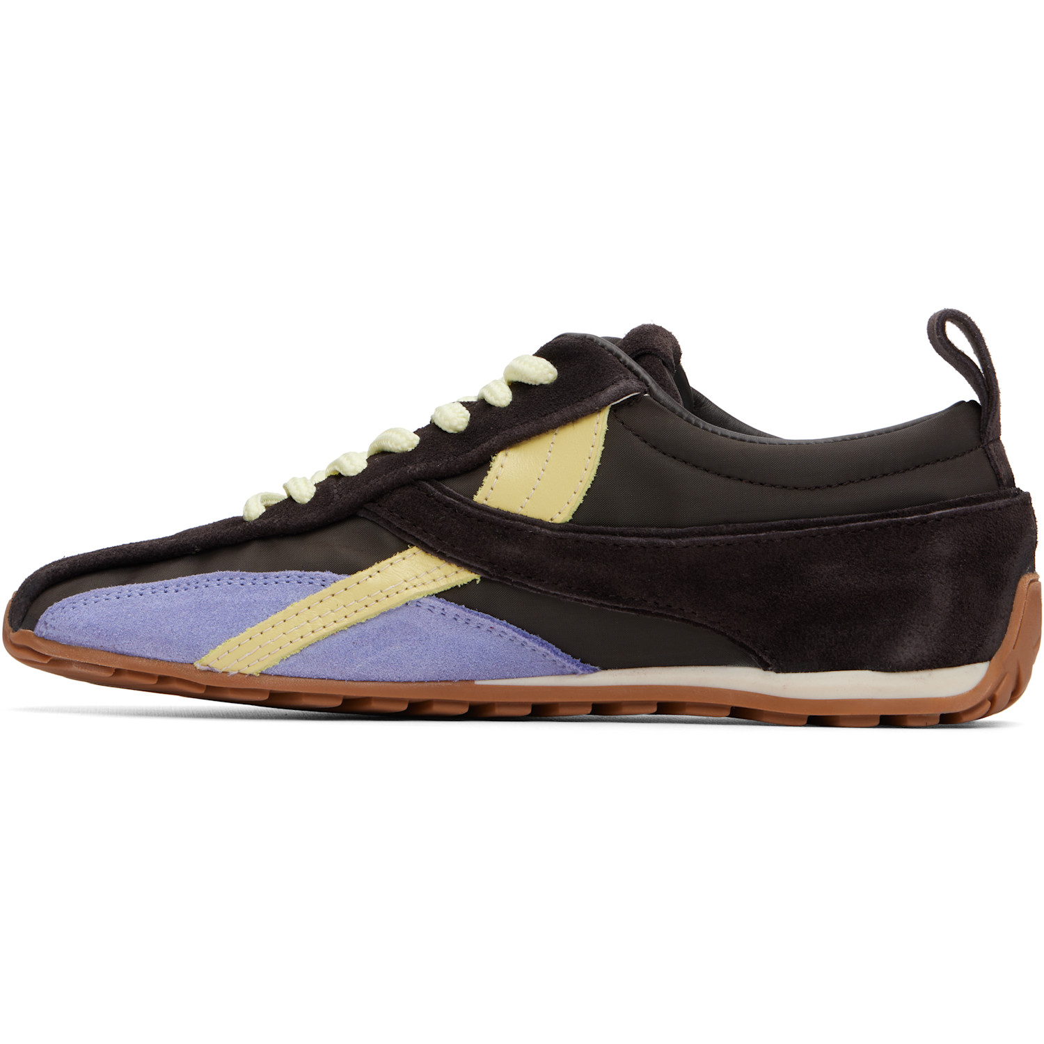  Alohas Brown Tb.304 Nylon Leather Sneakers 