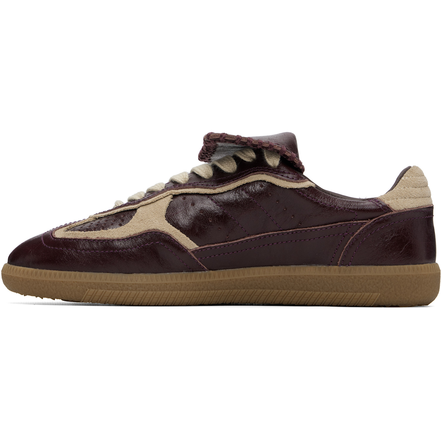  Alohas Burgundy Tb.490 Club Leather Sneakers 