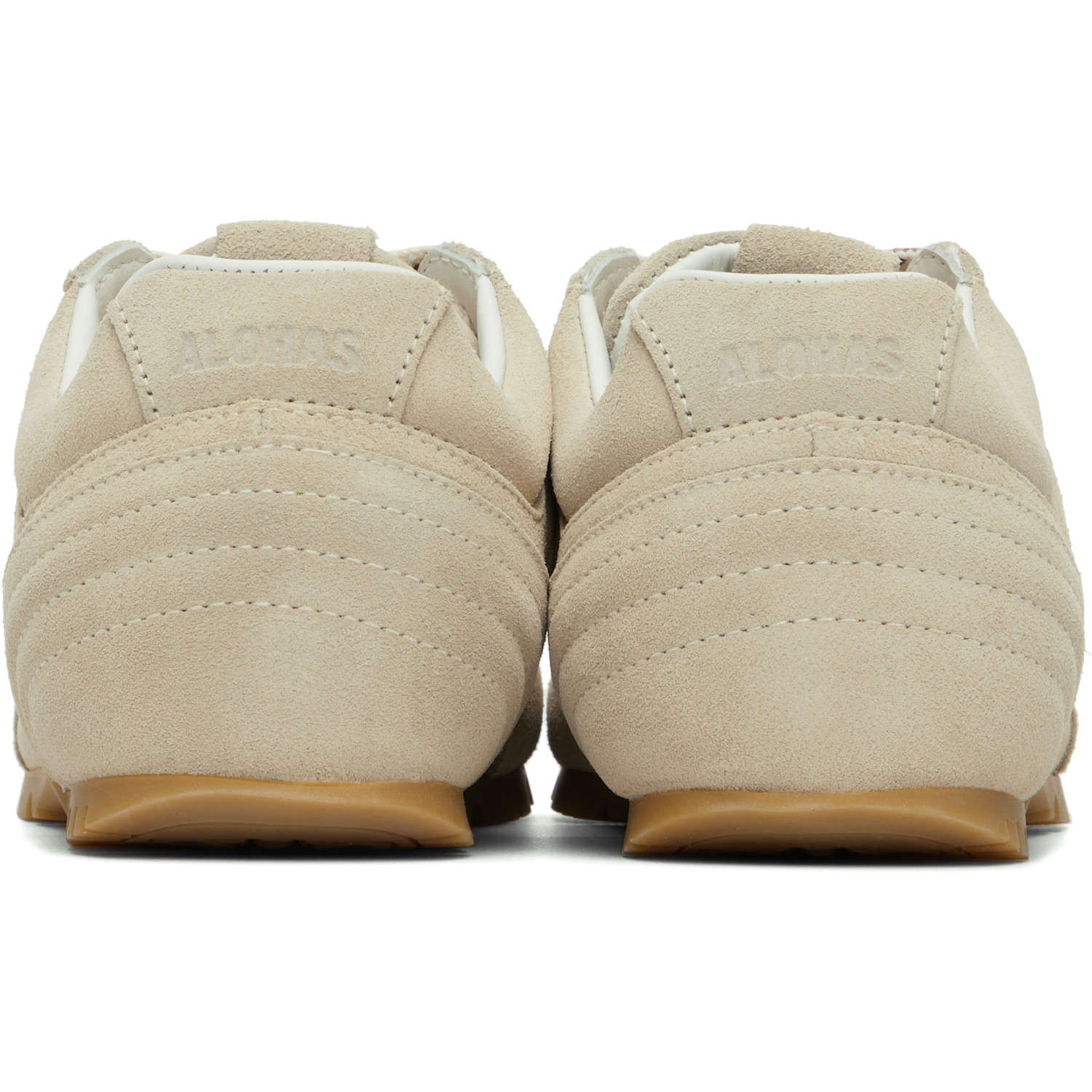  Alohas Beige Tb.56 Leather Sneakers 