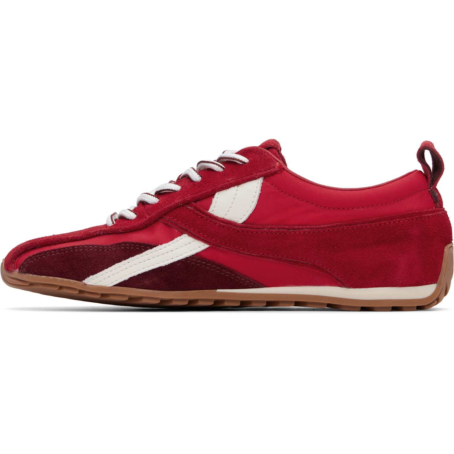  Alohas Red Tb.304 Nylon Leather Sneakers 