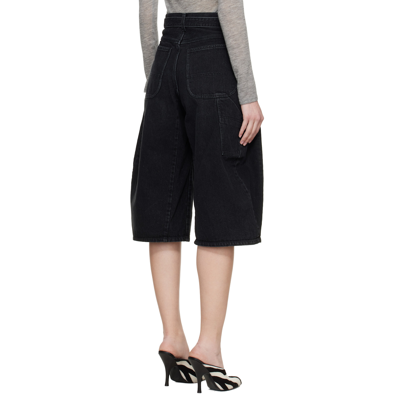  Sacai Black Denim Jeans 