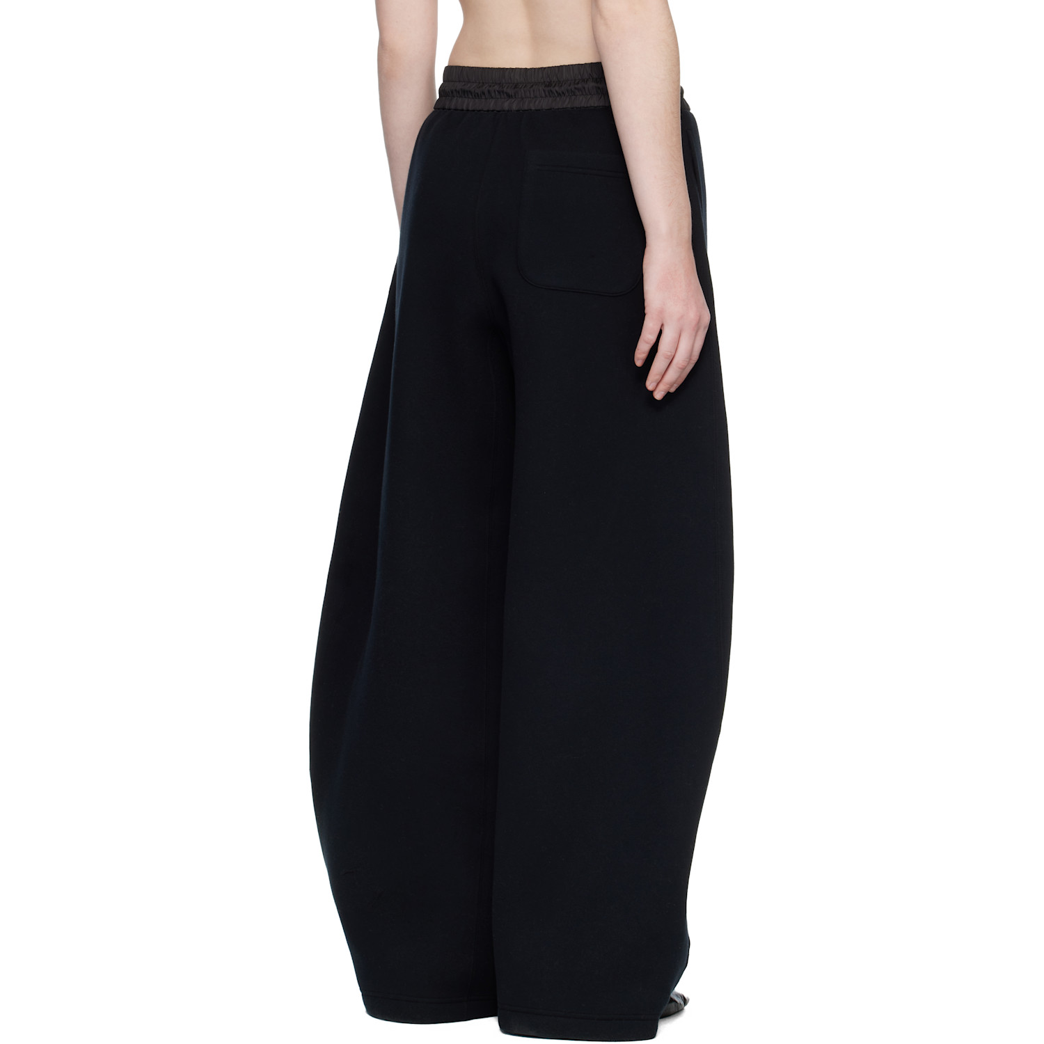  Sacai Black Sponge Sweatpants 