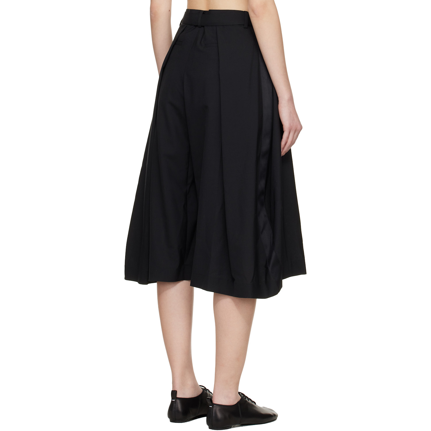  Sacai Black Suiting Shorts 