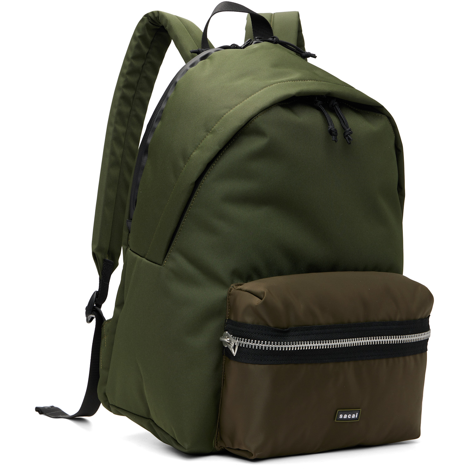  Sacai Khaki Pocket Backpack 