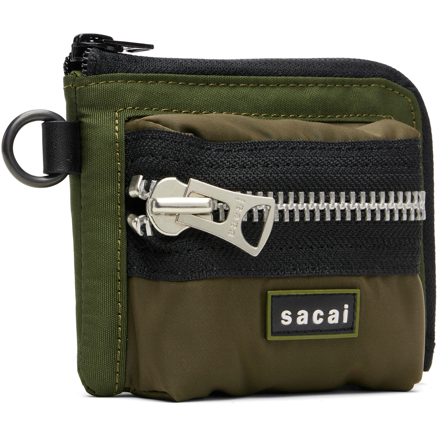  Sacai Khaki Pocket Fragment Pouch 