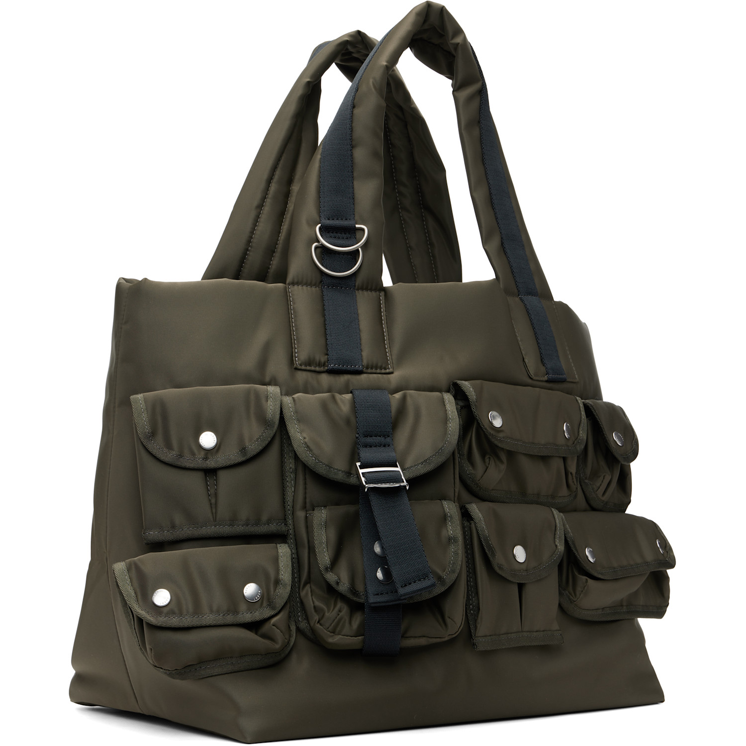  Sacai Khaki Nylon Tote 