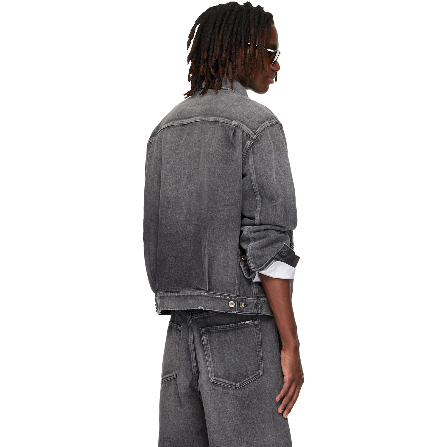  Sacai Black Beyondexx Denim Jacket 