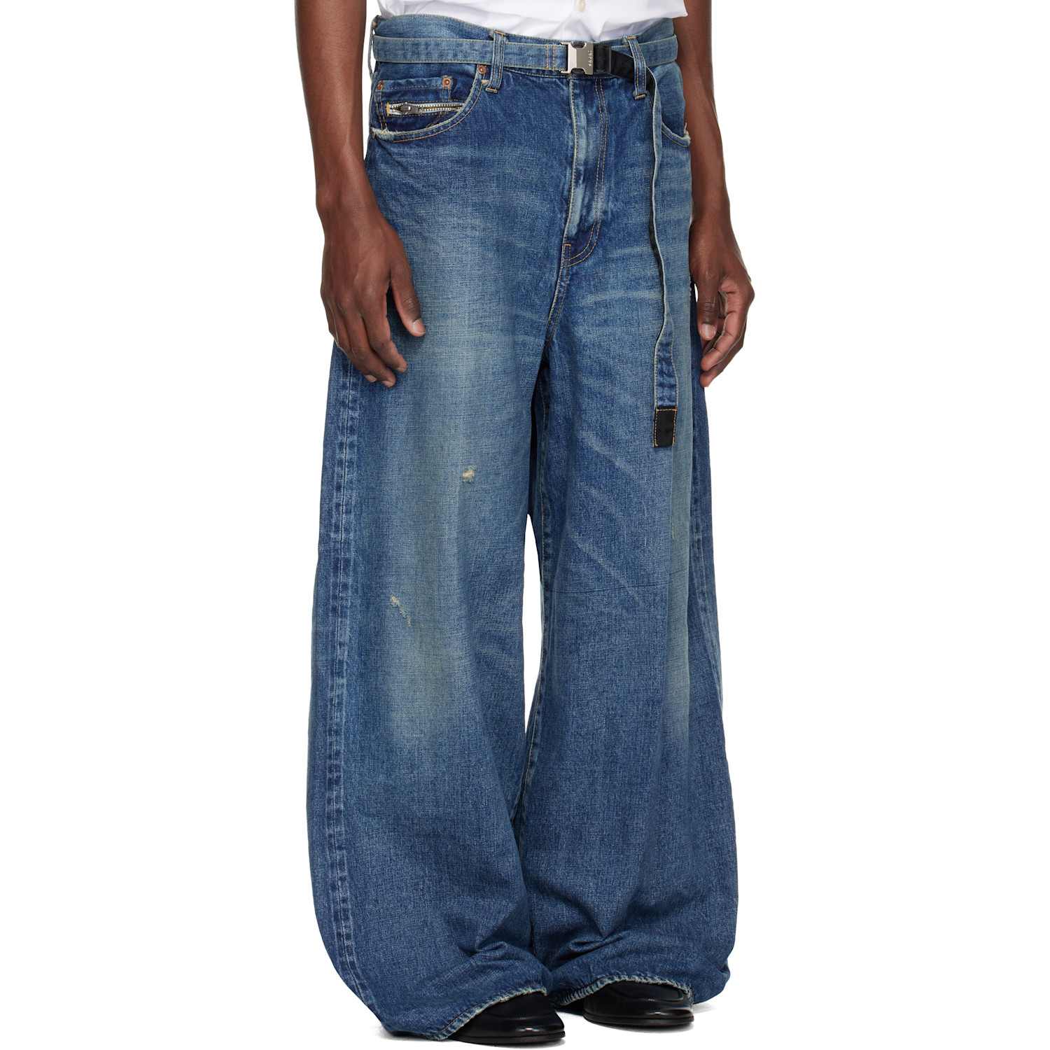  Sacai Blue Beyondexx Jeans 