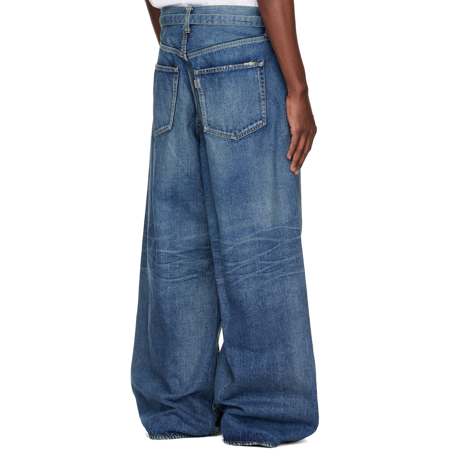  Sacai Blue Beyondexx Jeans 
