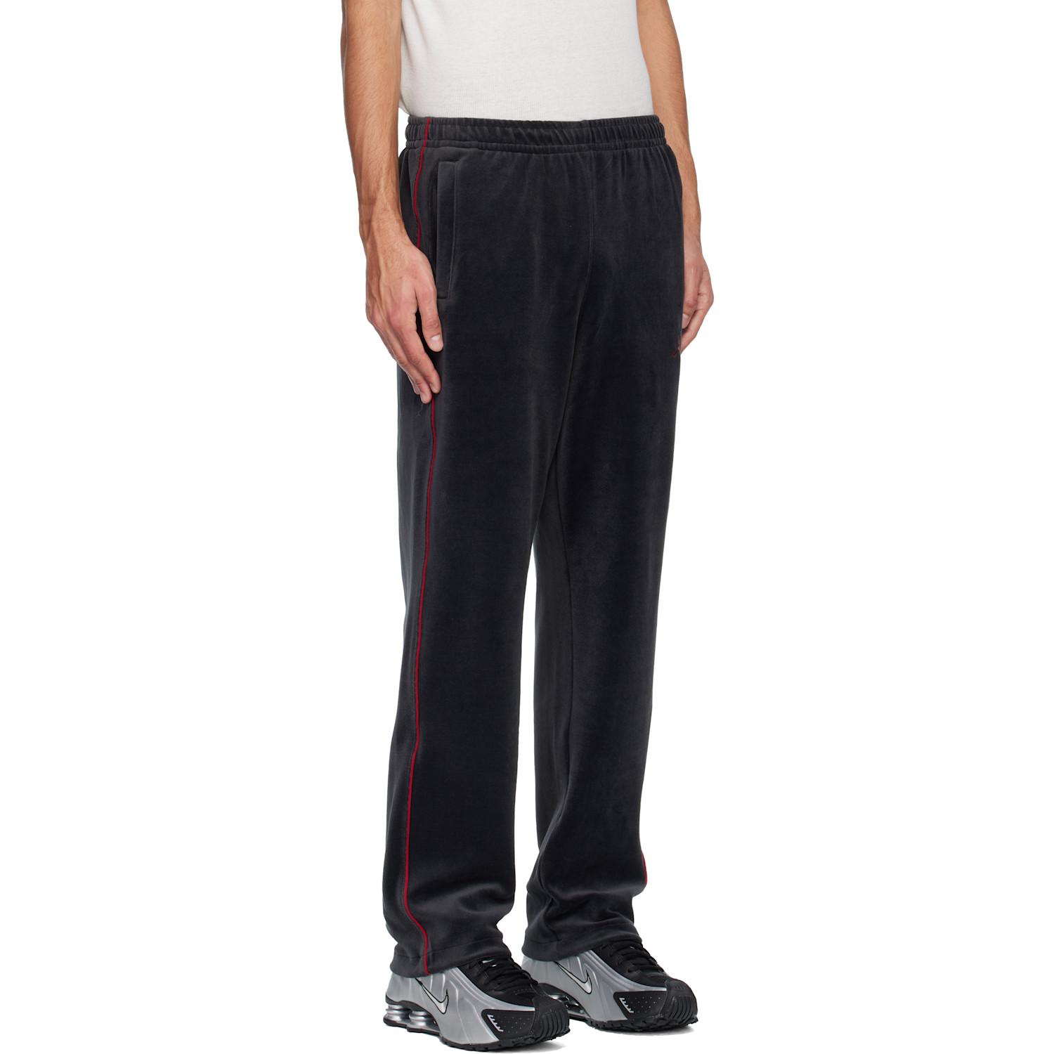  Nike Jordan Black Brooklyn Track Pants 