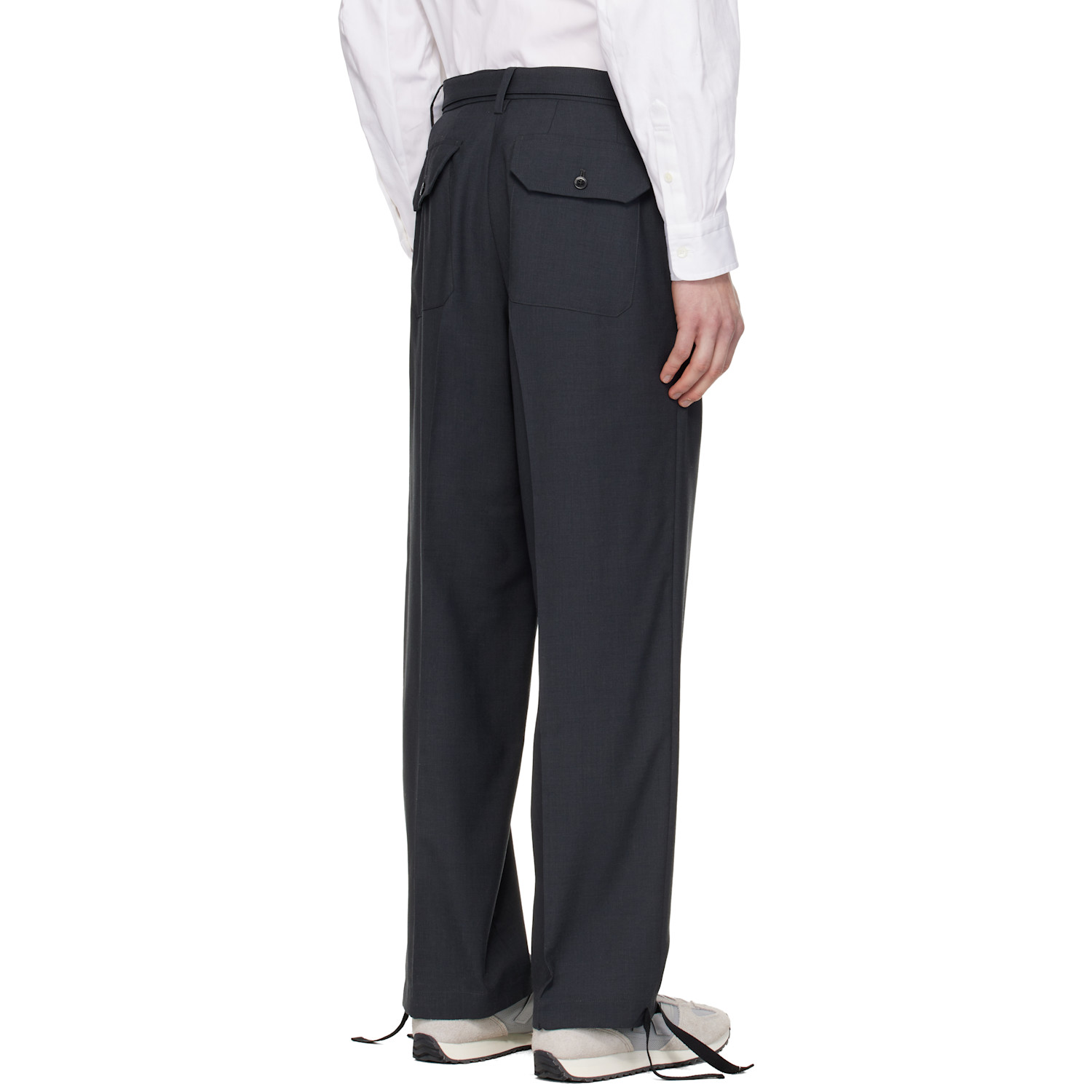  Sacai Gray Suiting Trousers 