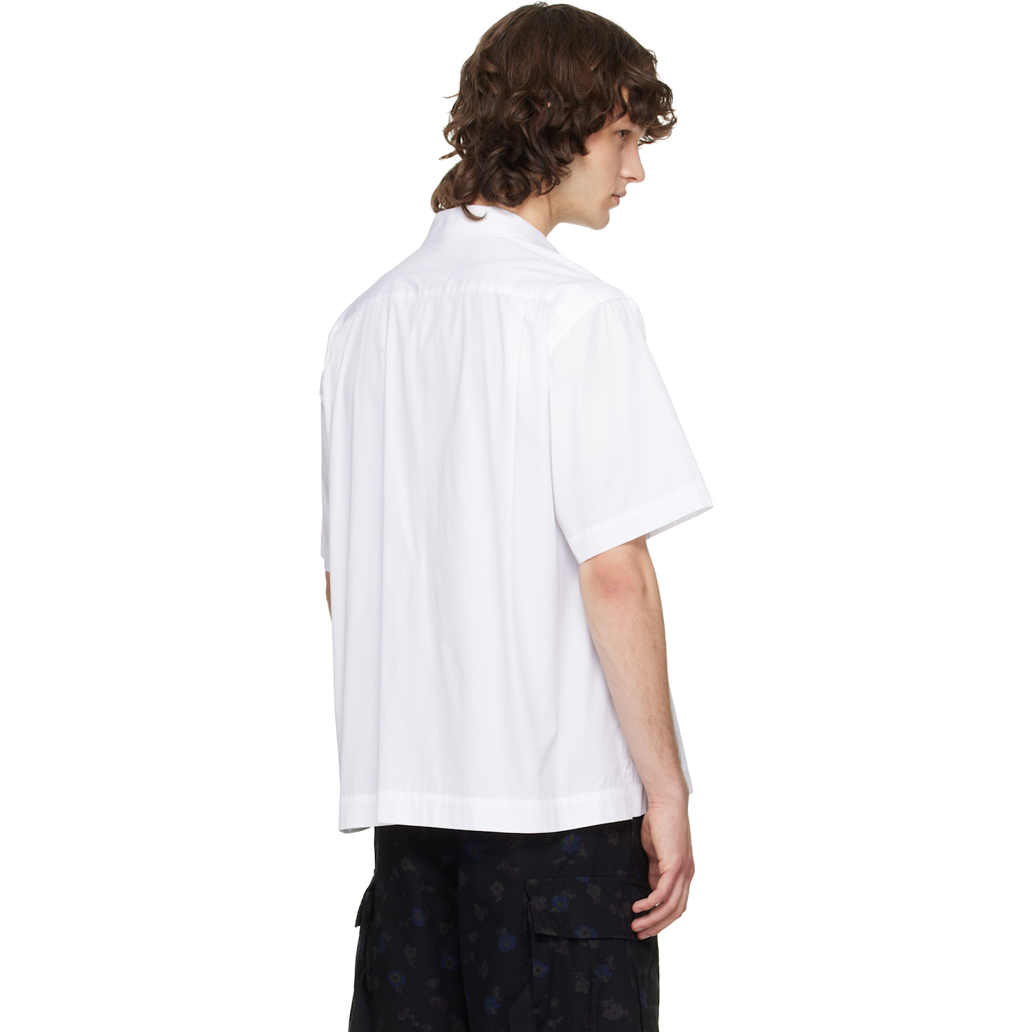  Sacai Off-white Poplin Shirt 