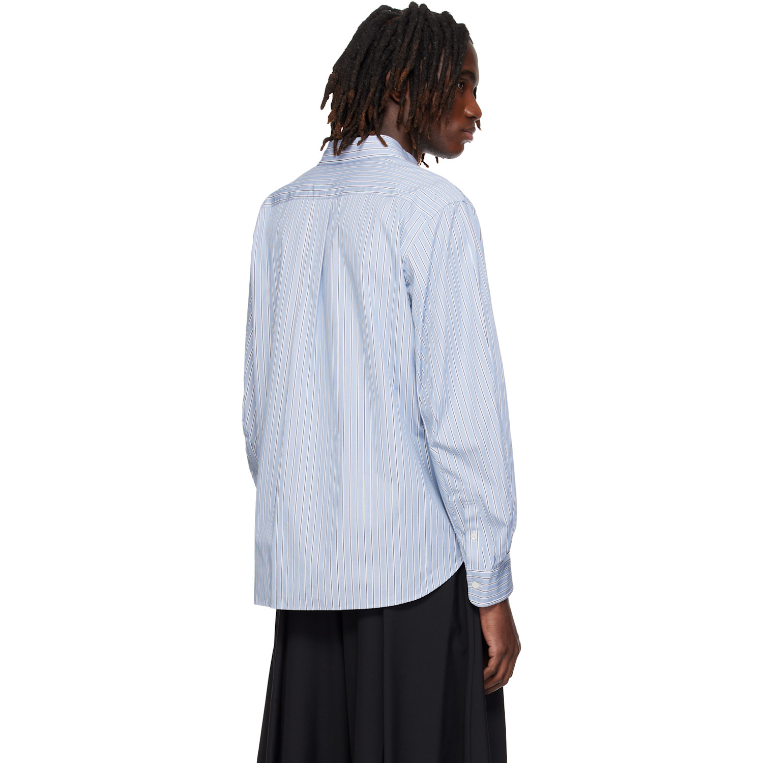  Sacai Blue Poplin Shirt 