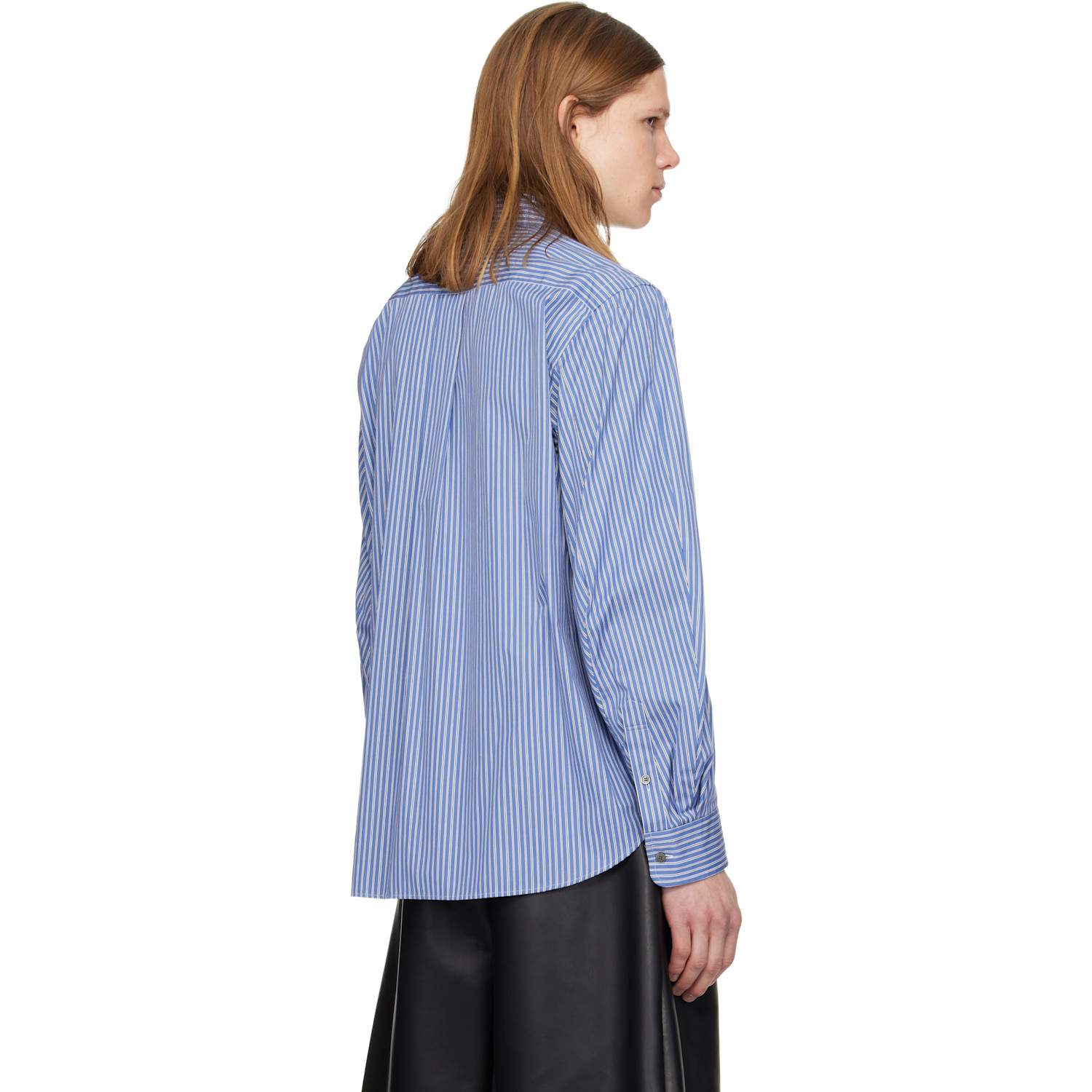  Sacai Blue Poplin Shirt 