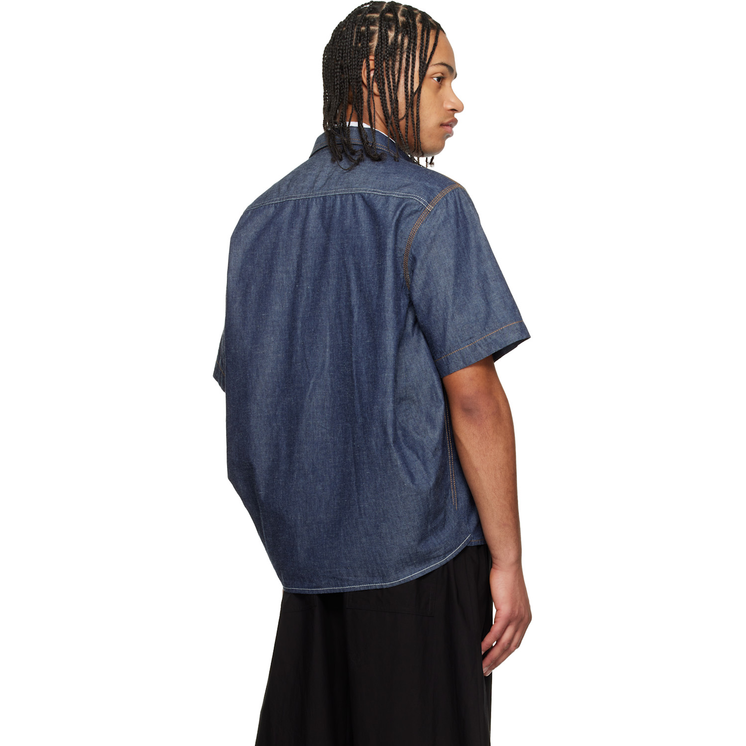 Sacai Blue Light Weight Denim Shirt 