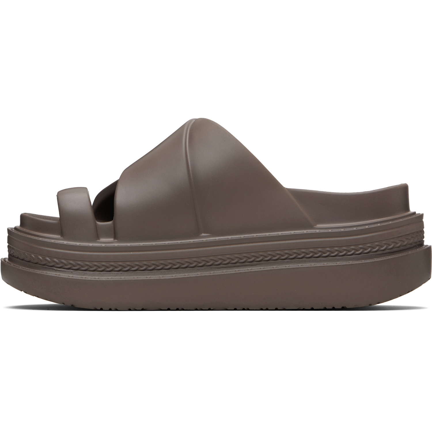  Sacai Brown Foam Multiple Sole Sandals 