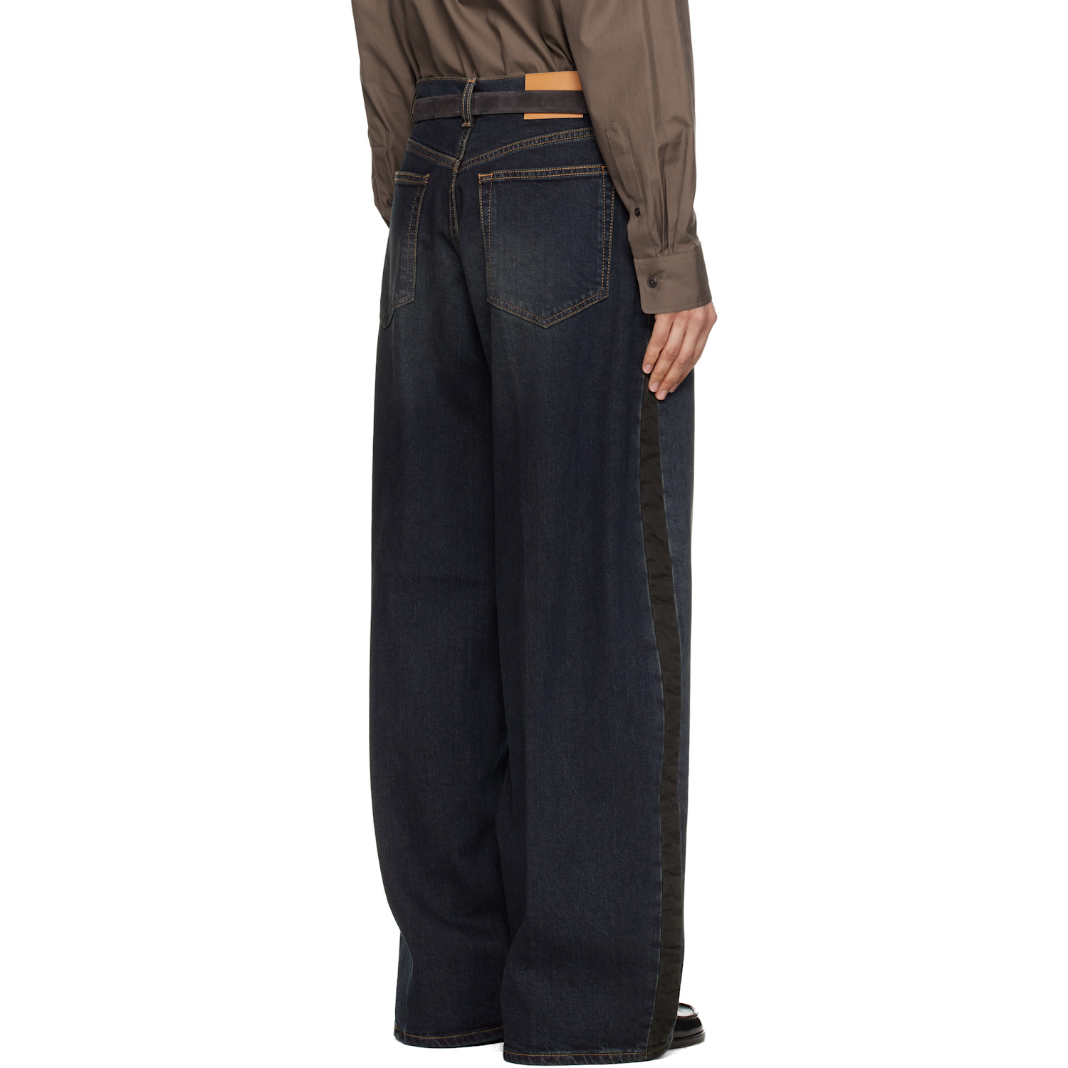  6397 Blue Tuxedo Roomy Jeans 