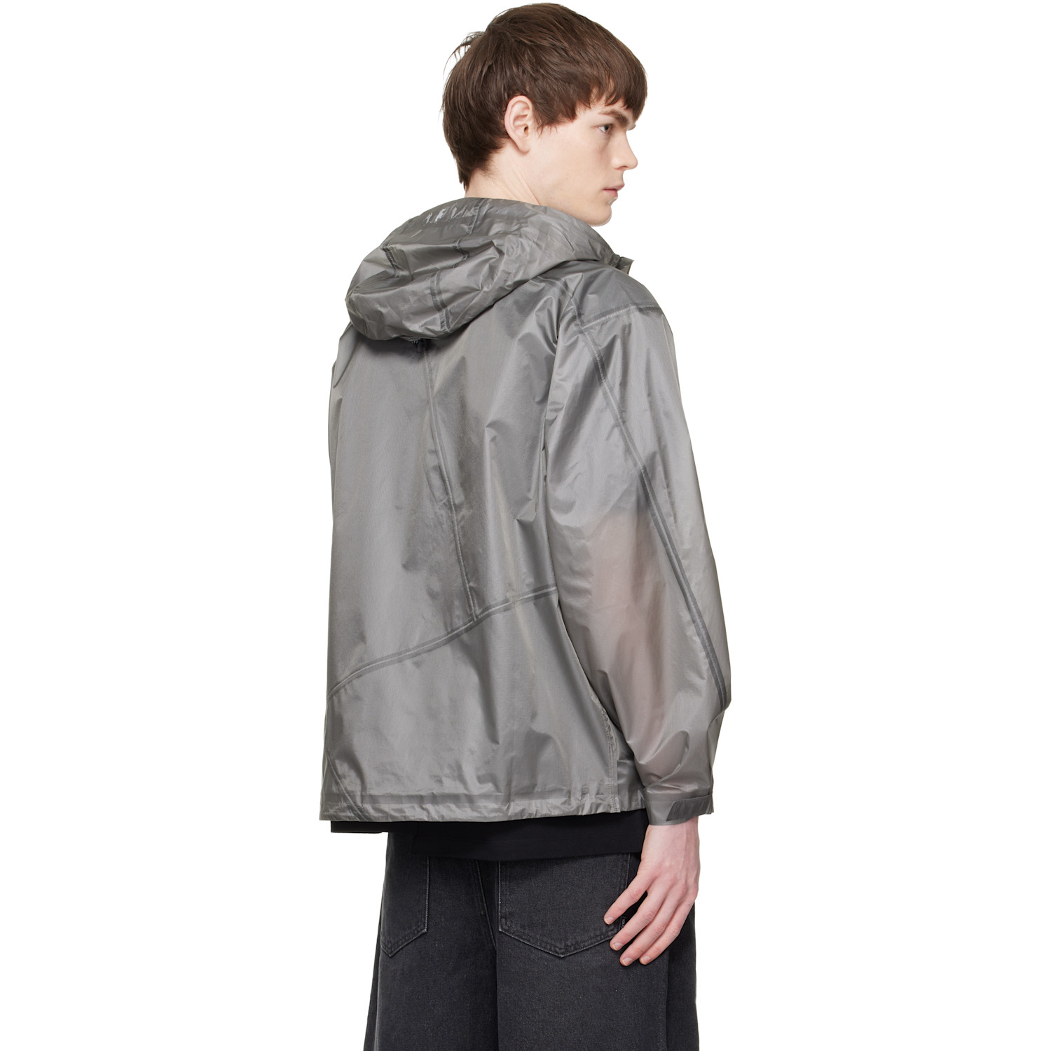  Re;code Gray Line Detailed Wind Jacket 