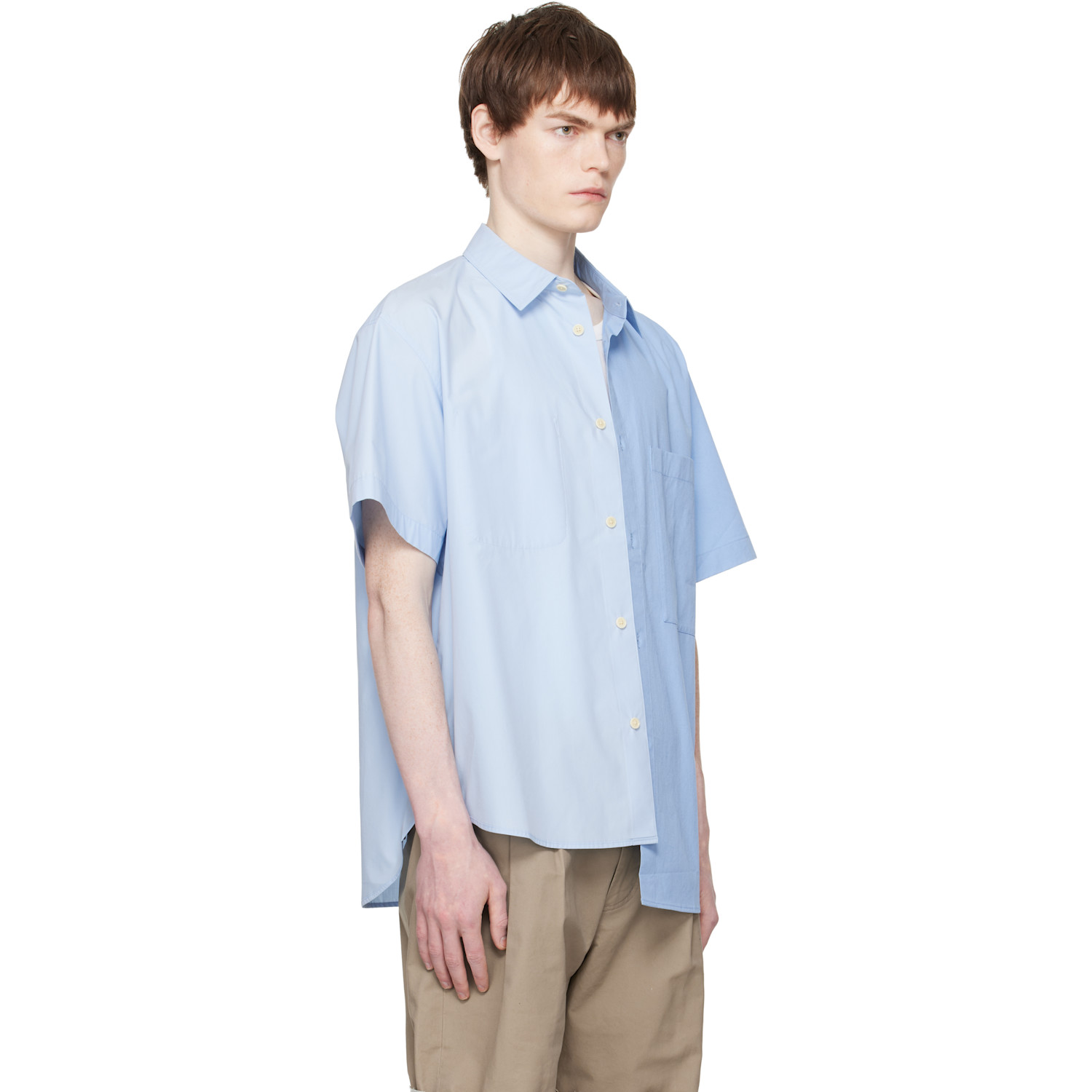  Re;code Blue Split Short Sleeves Shirt 
