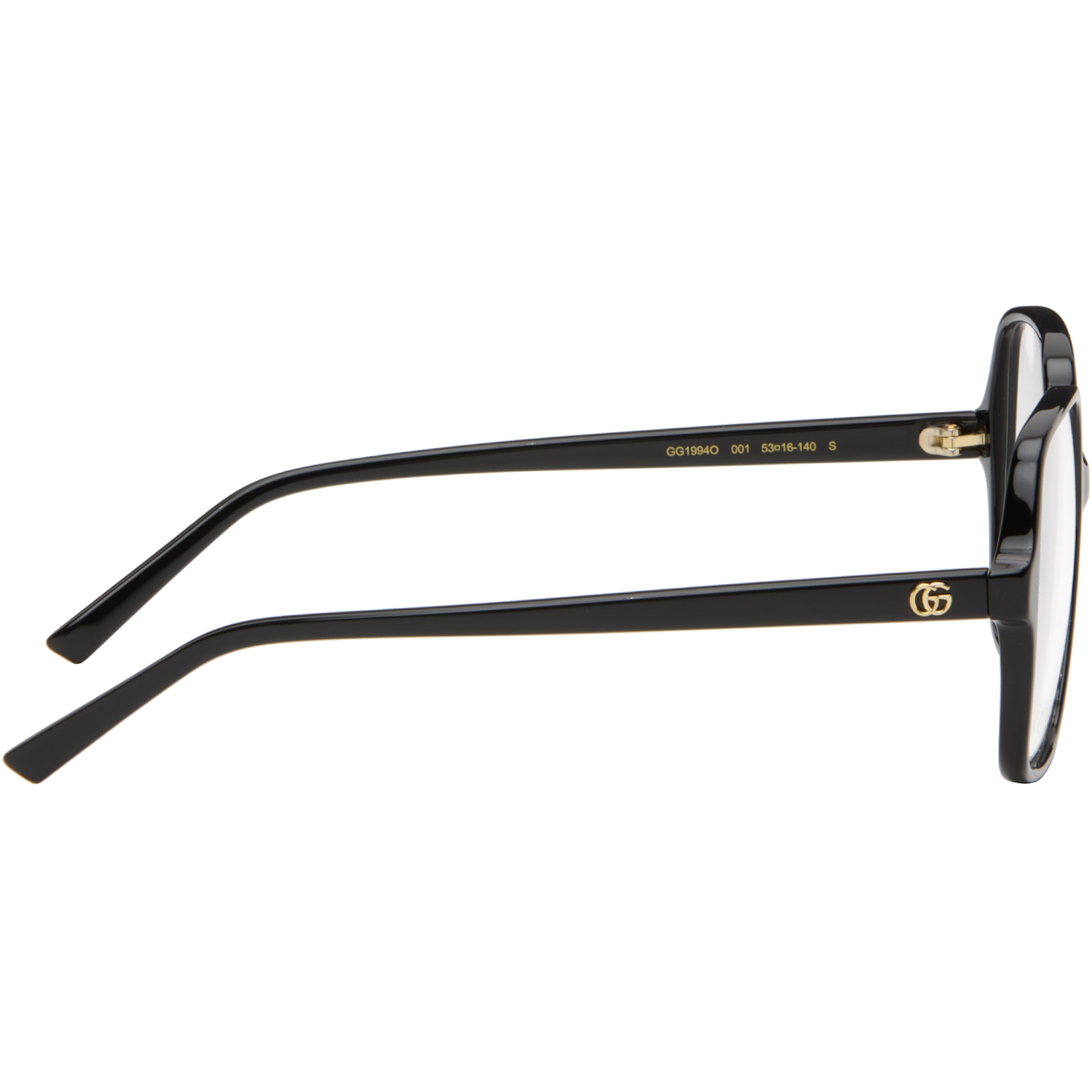  Gucci Black Square Glasses 