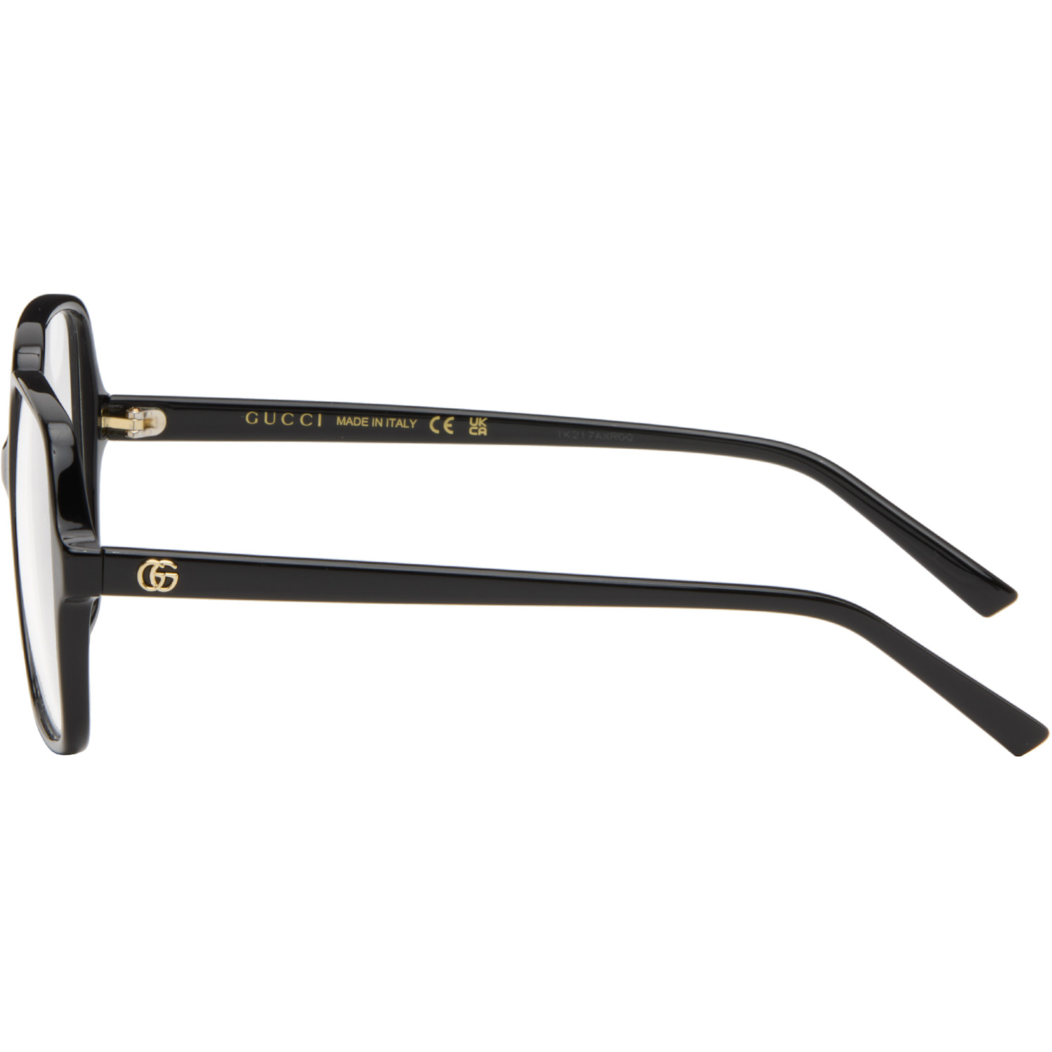  Gucci Black Square Glasses 